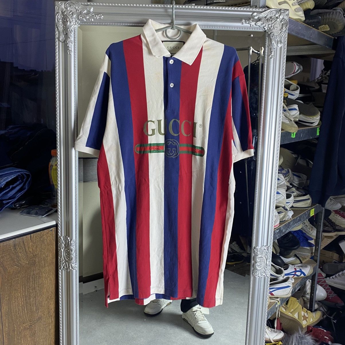 Gucci Gucci polo Big Logo Size US XL / EU 56 / 4 - 1 Thumbnail