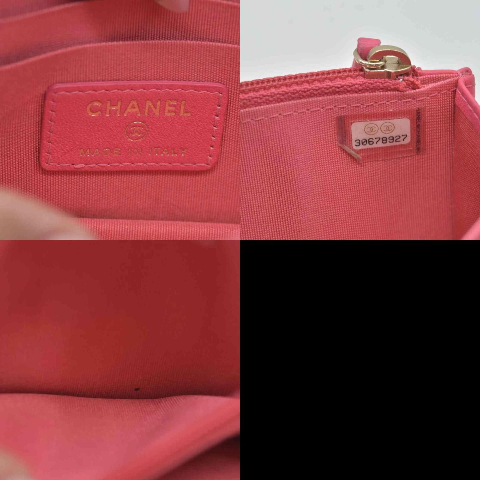 Chanel Chanel Lambskin Quilted Mini Trendy CC Wallet On Chain WOC Size ONE SIZE - 6 Thumbnail
