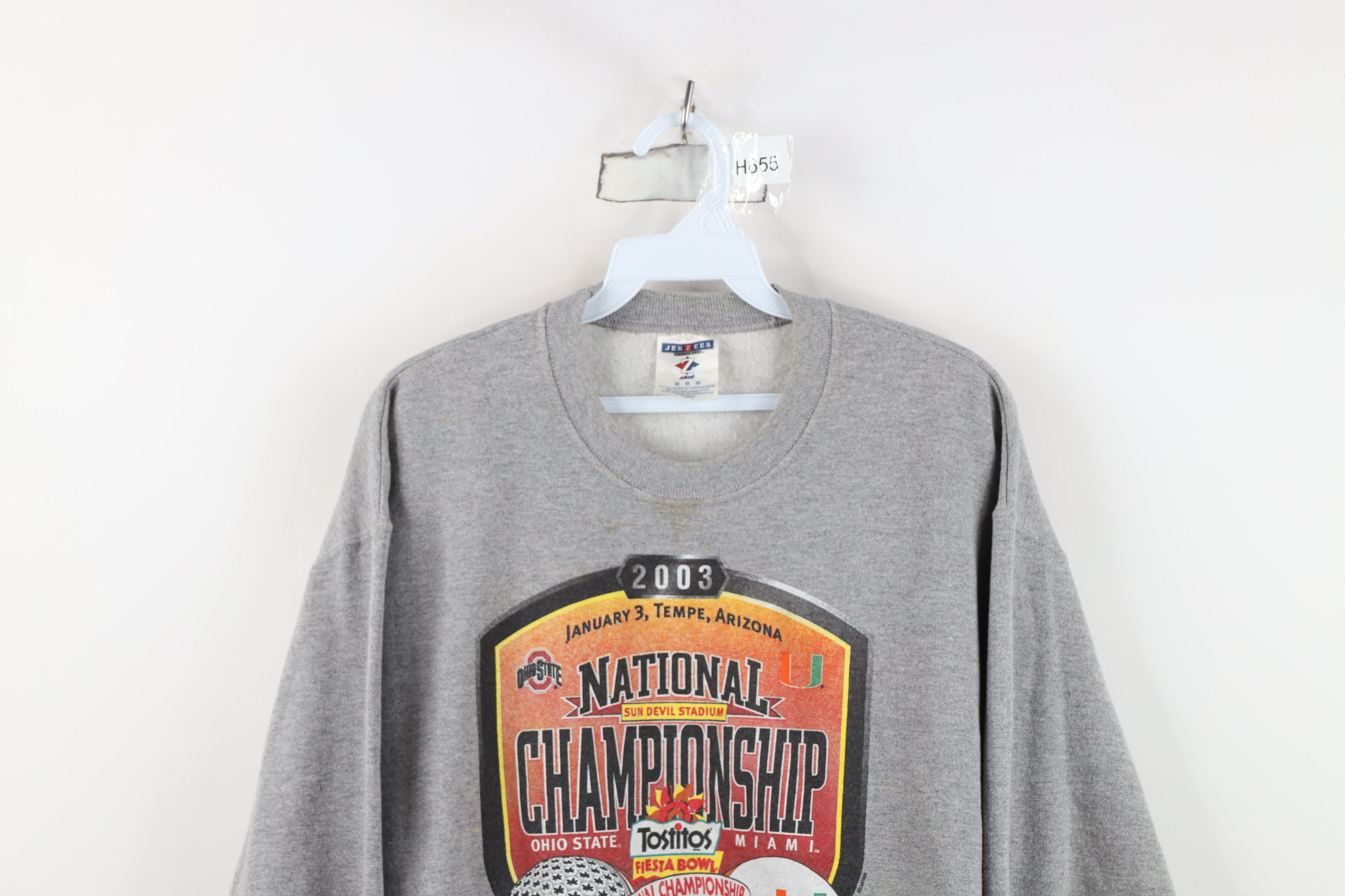 Vintage Vintage Champs Ohio State University Football Sweatshirt Size US M / EU 48-50 / 2 - 2 Thumbnail