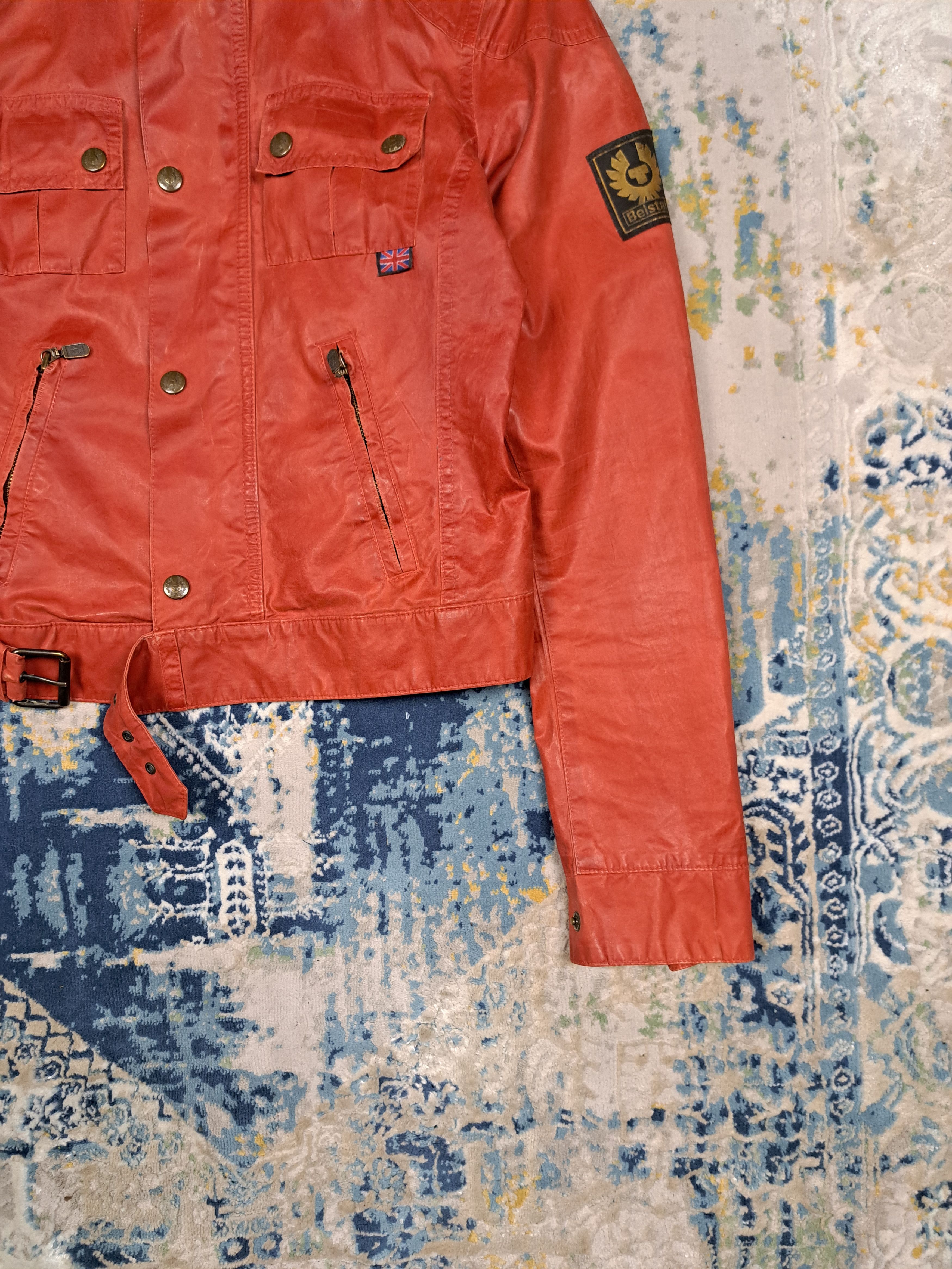 Belstaff Belstaff Gold Label Cropped Waxed Jacket Moto Ramones Size M / US 6-8 / IT 42-44 - 6 Thumbnail
