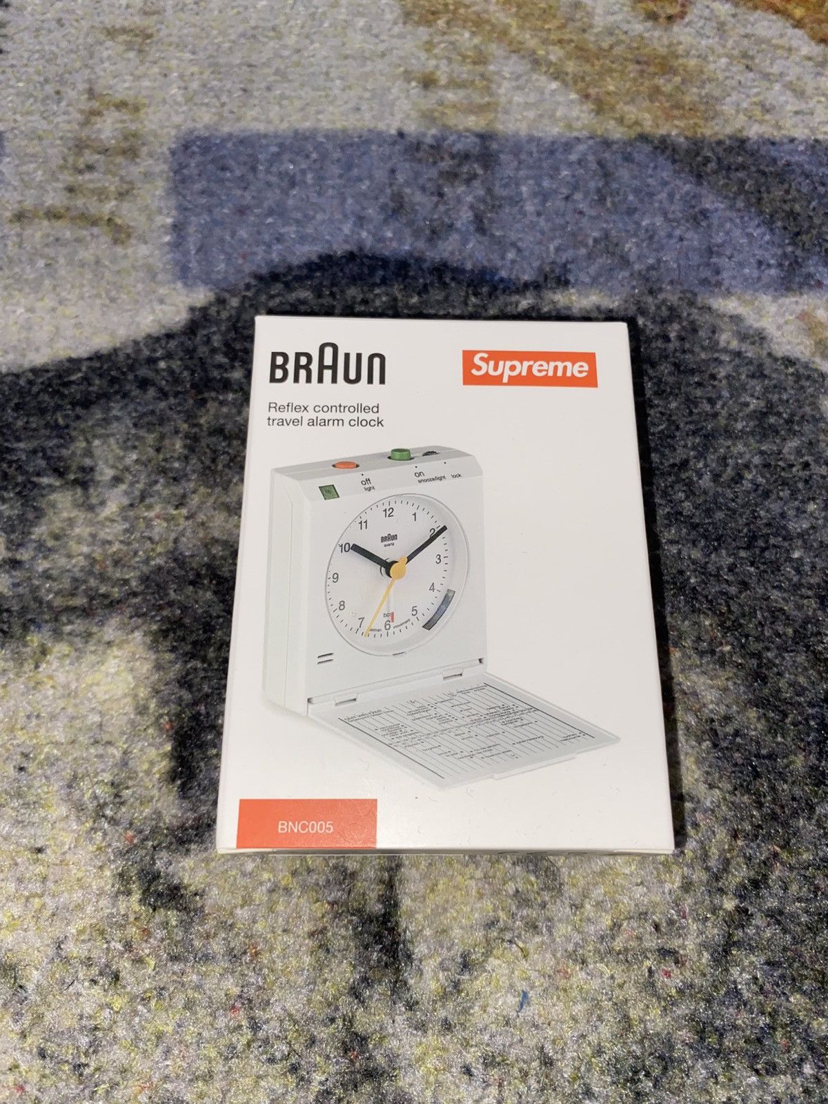 Supreme Supreme Braun Travel Alarm Clock Size ONE SIZE - 6 Thumbnail