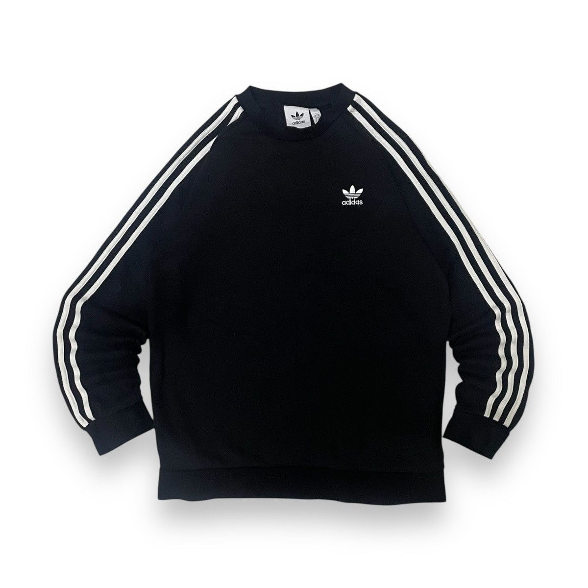 Adidas Adidas Sweatshirt Trefoil Logo & 3 Stripe Streetwear Colour Size US M / EU 48-50 / 2 - 1 Thumbnail