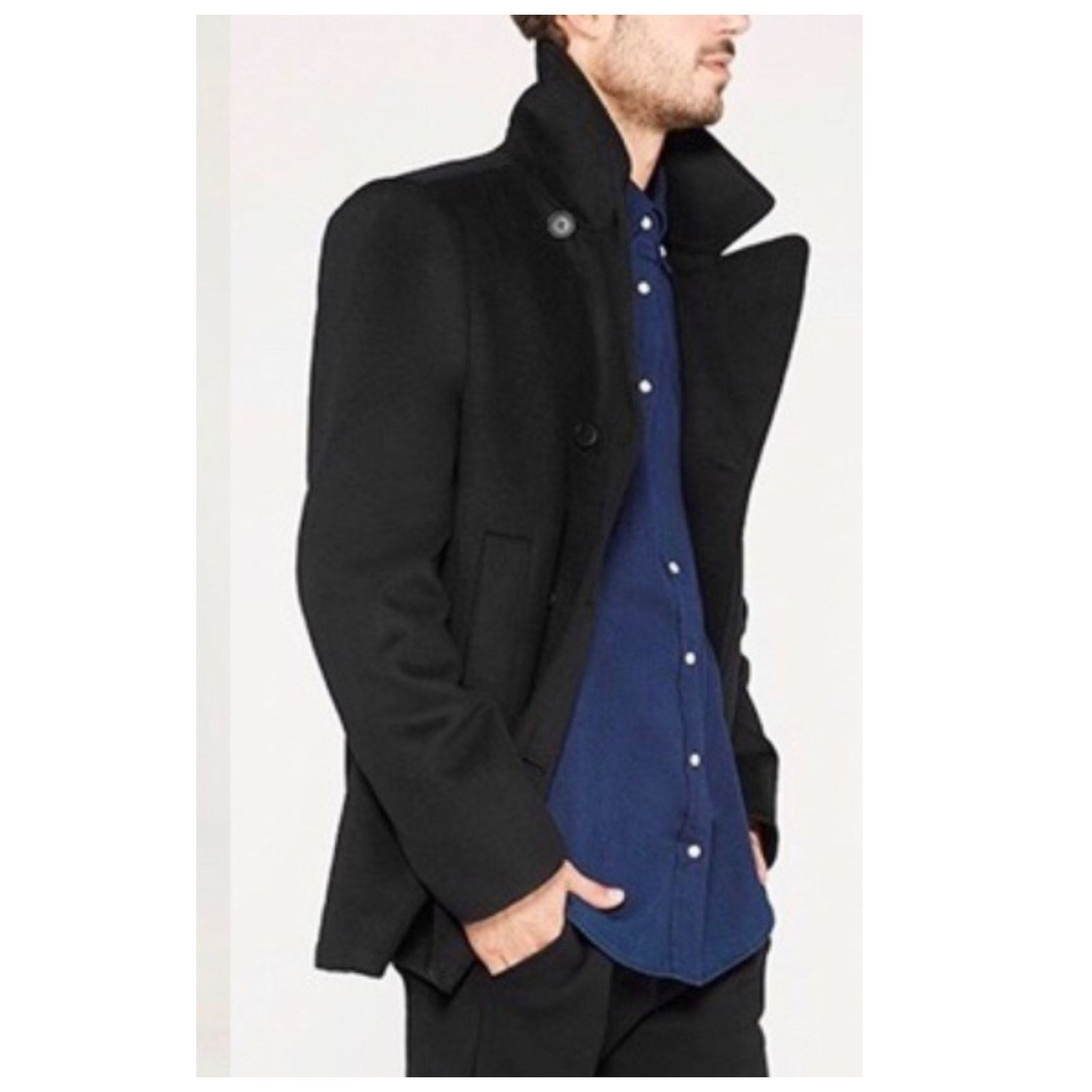 Everlane Everlane Modern Wool/Cashmere Men's Peacoat Size XS Size US XS / EU 42 / 0 - 2 Thumbnail