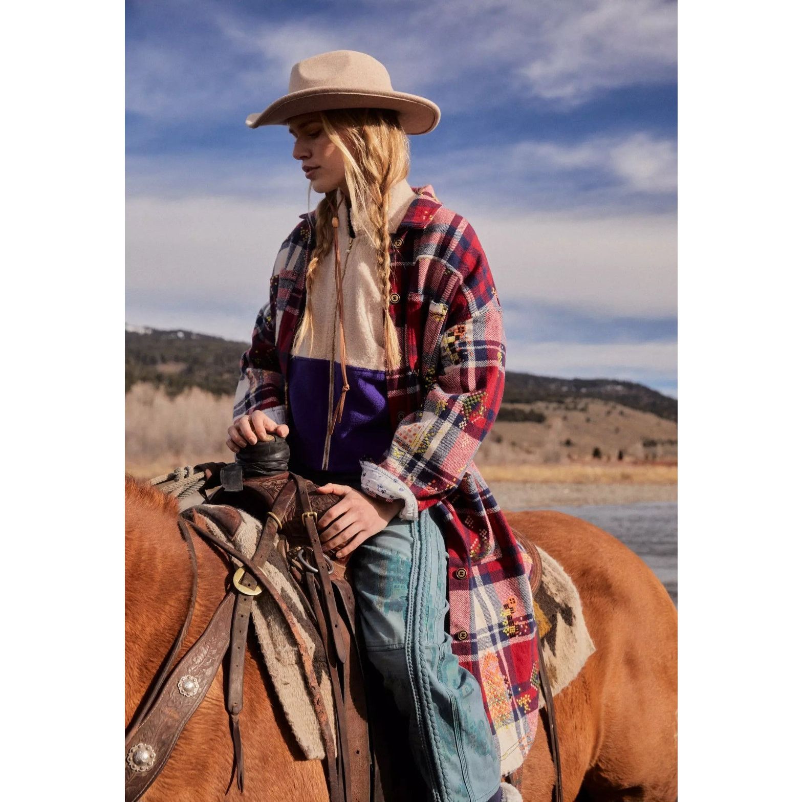 Anthropologie New Anthropologie DONNI Colorblocked Sherpa Jacket $324 XL Size XL / US 12-14 / IT 48-50 - 3 Thumbnail