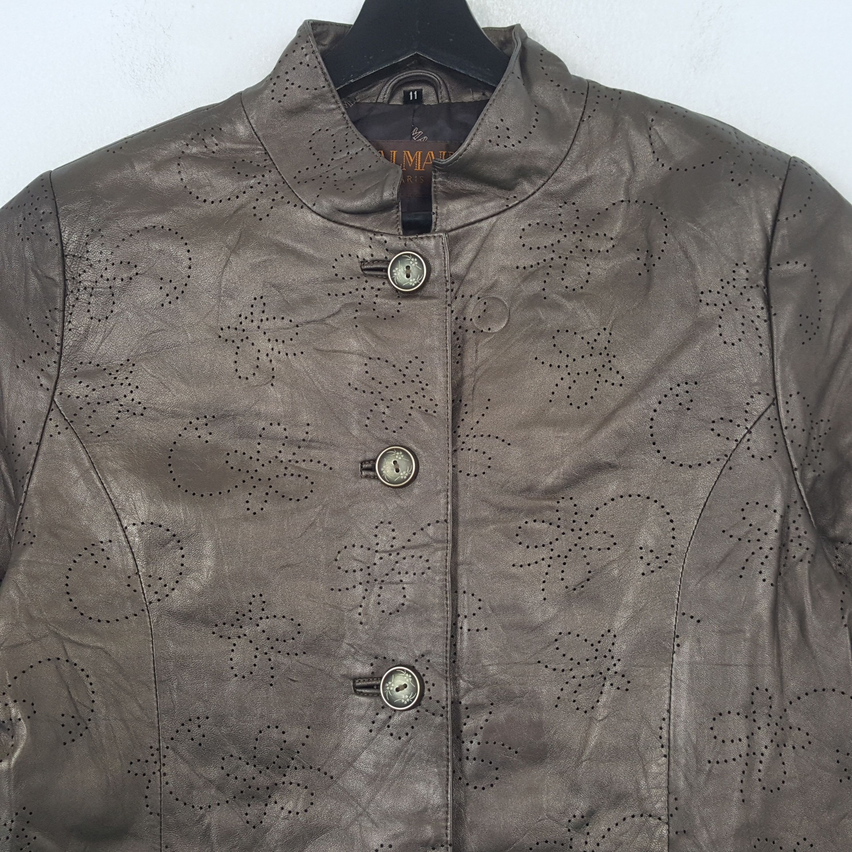 Vintage Balmain Paris Fashion Brand Jacket RR9 Size US XS / EU 42 / 0 - 2 Thumbnail