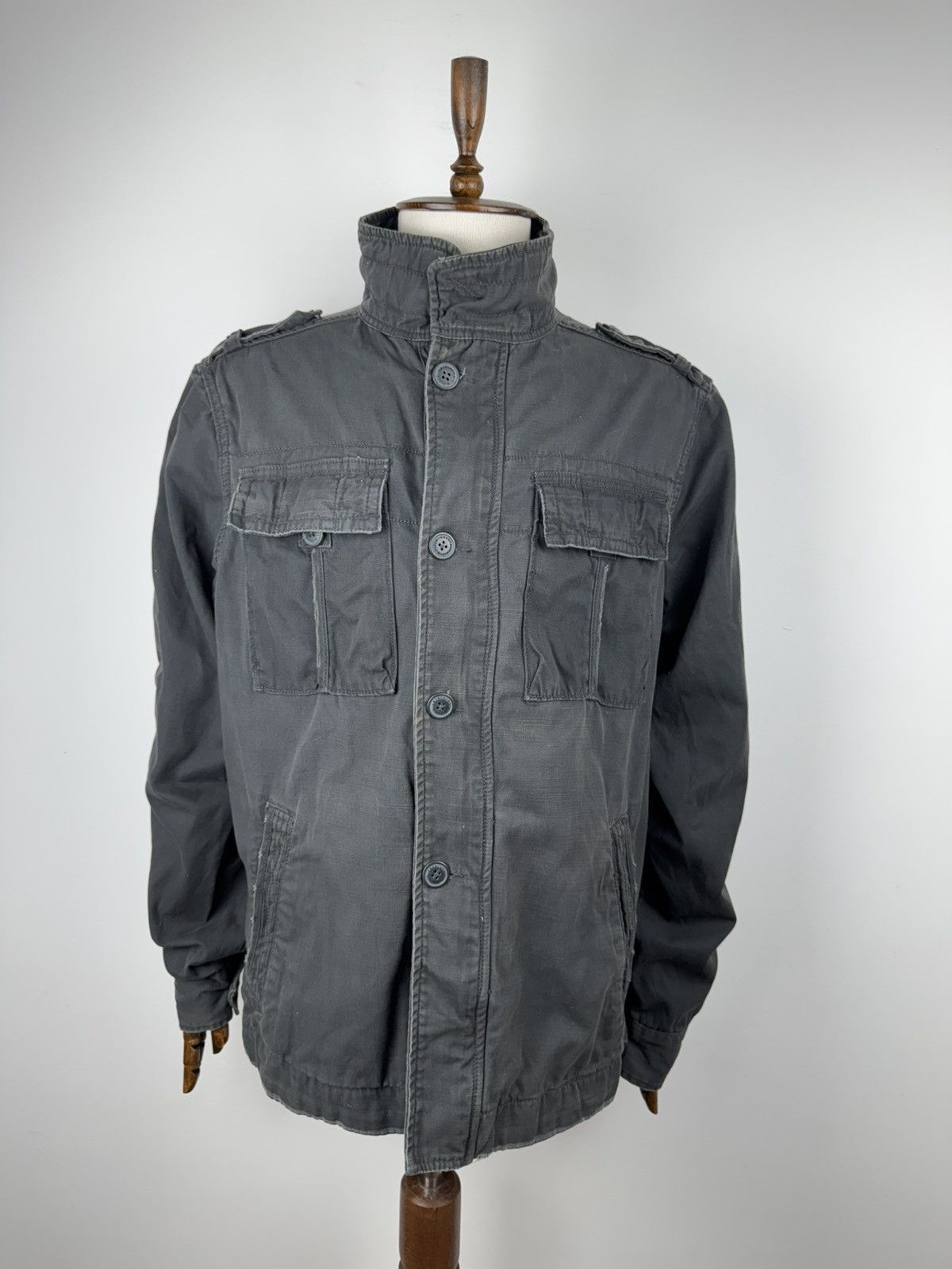 Vintage Men’s Vintage Abercrombie Fitch Sentinel Military Jacket Size US XL / EU 56 / 4 - 1 Thumbnail