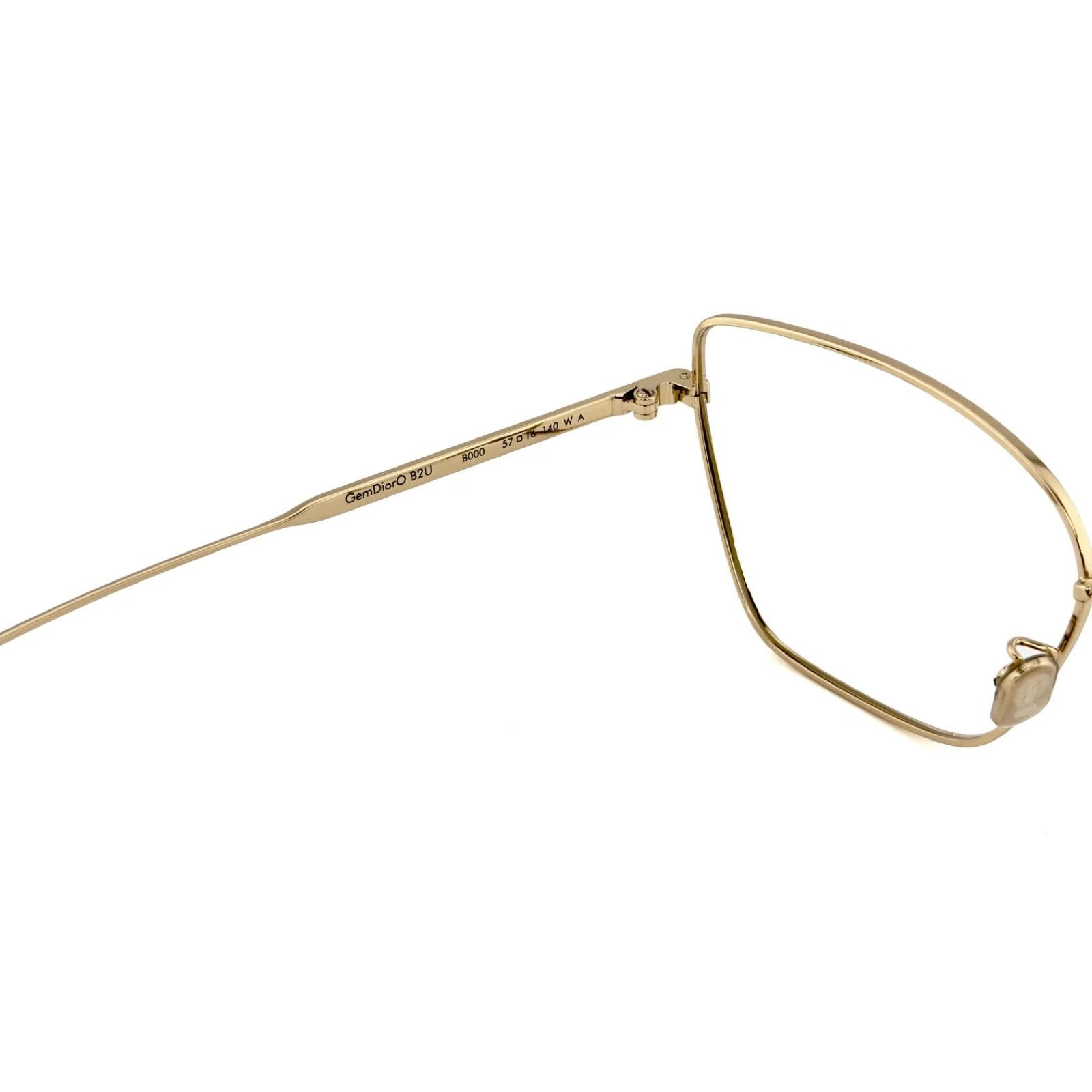 Christian Dior Monsieur CHRISTIAN DIOR GEMDIORO B2U Gold Metal GemDior CD50055U Size ONE SIZE - 8 Thumbnail