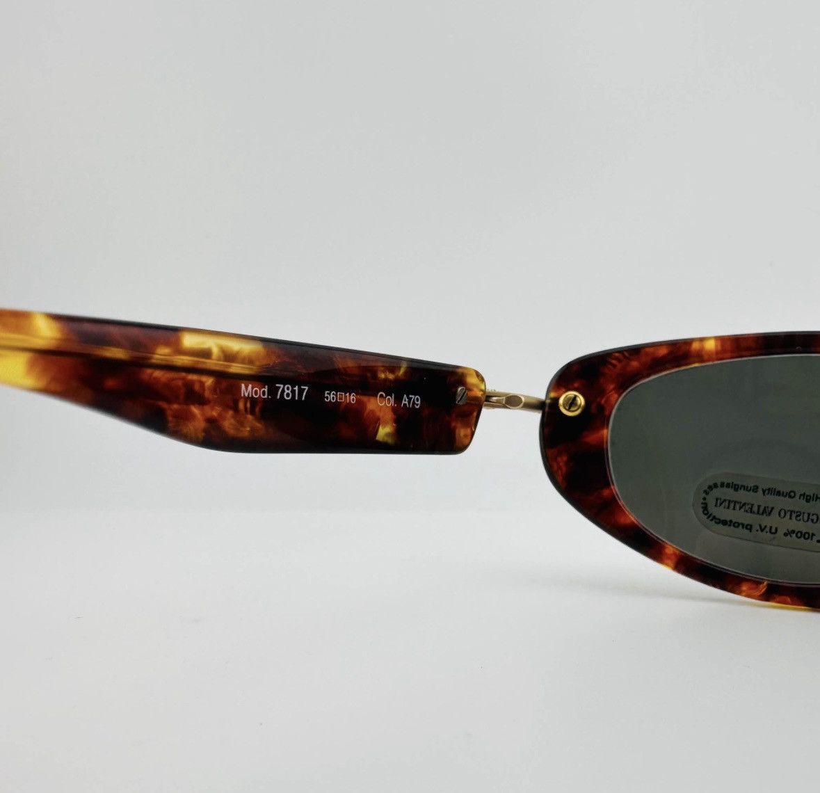 Vintage Vintage Augusto Valentini 8D model 7817 col.A79 sunglasses Size ONE SIZE - 6 Thumbnail