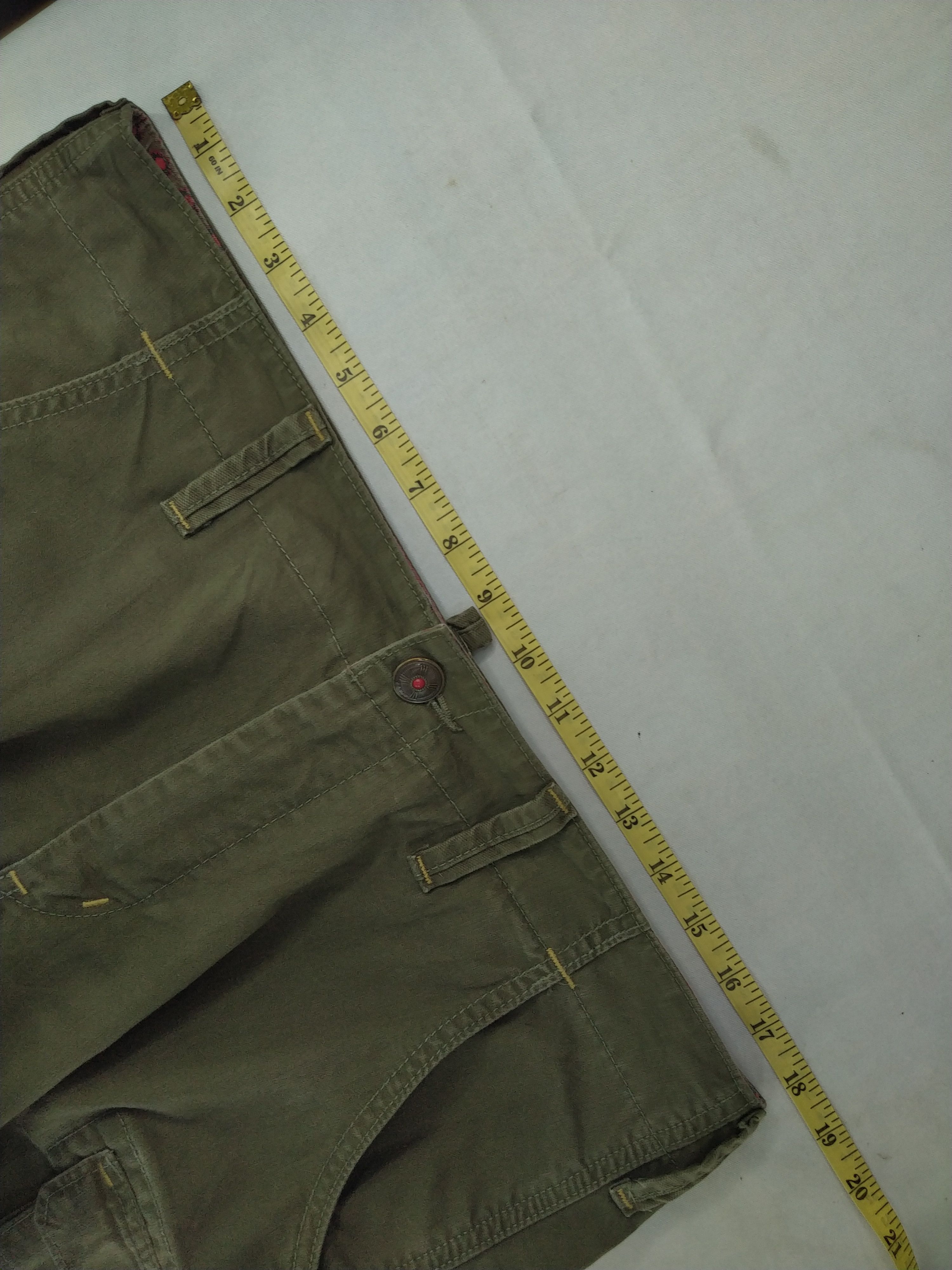 Japanese Brand Edwin Cargo Multi Pocket Pants 36x28.5 -CP201 Size US 36 / EU 52 - 5 Thumbnail