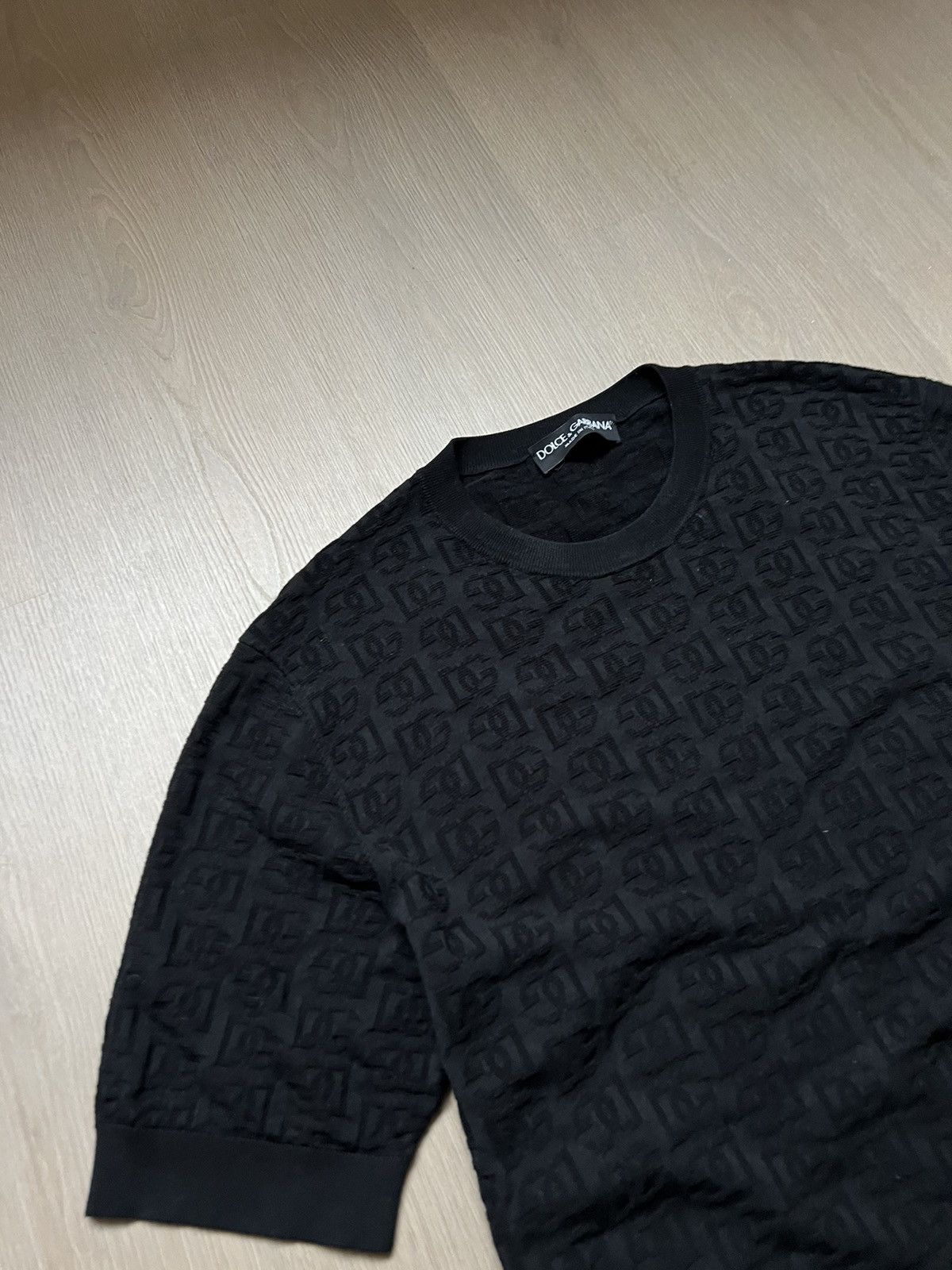 Dolce & Gabbana DG-logo silk sweater Size US M / EU 48-50 / 2 - 7 Thumbnail