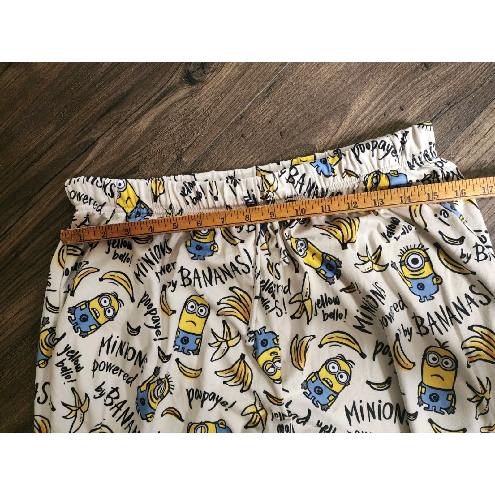Gloverall Womens L Despicable Me Minions Soft Pajama Pants All Over Print Size 36" / US 14 / IT 50 - 3 Thumbnail
