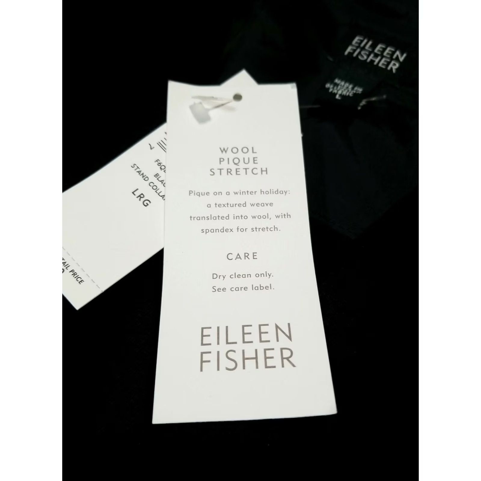 Eileen Fisher VINTAGE Eileen Fisher Wool Blazer Pique Stretch Jacket Terracotta L Woman Jacket Blazer Mens Womens Size L / US 10 / IT 46 - 3 Thumbnail