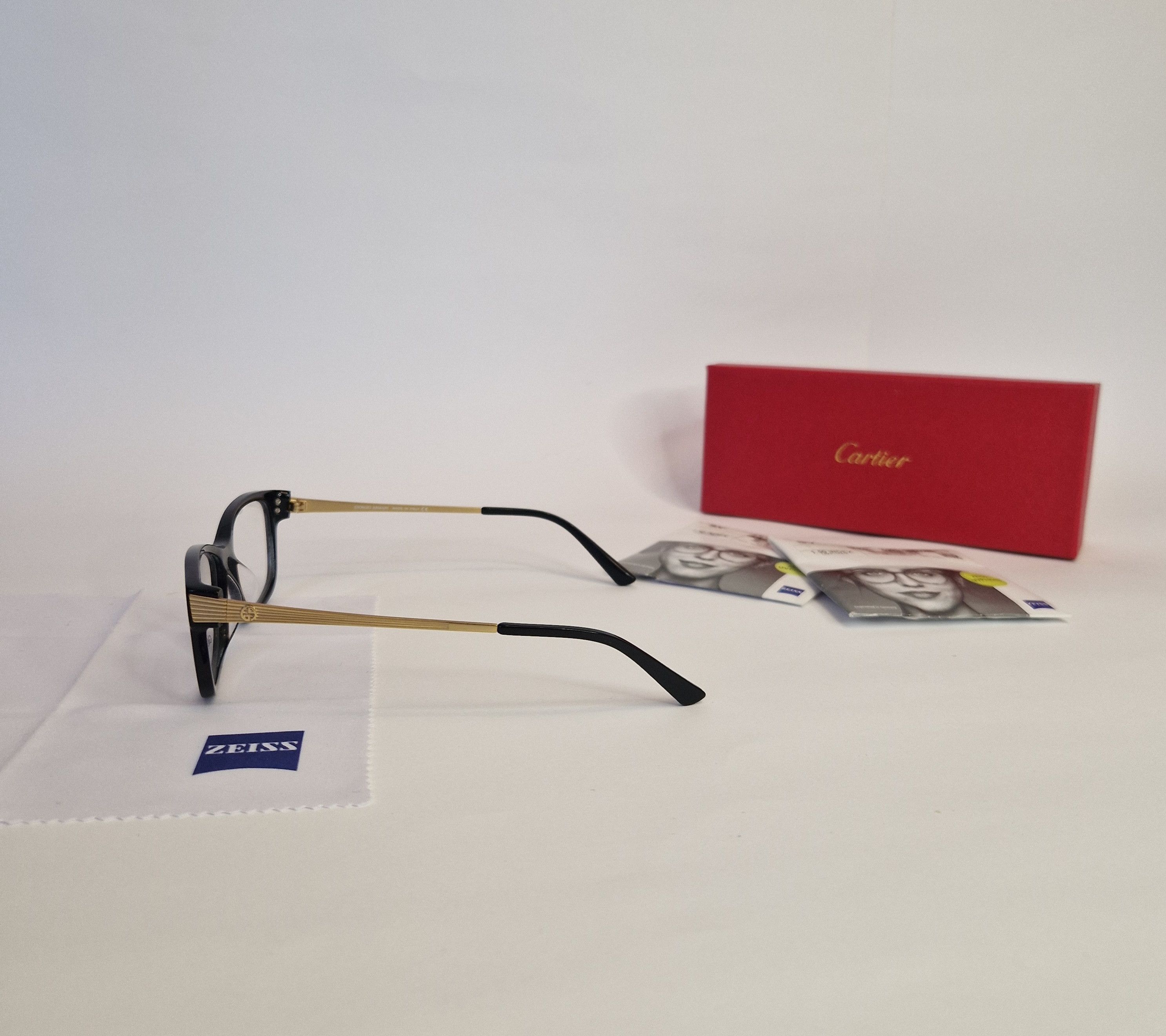 Giorgio Armani Giorgio Armani Eyeglasses Frame Glasses AR7098 5017new women Size ONE SIZE - 3 Thumbnail