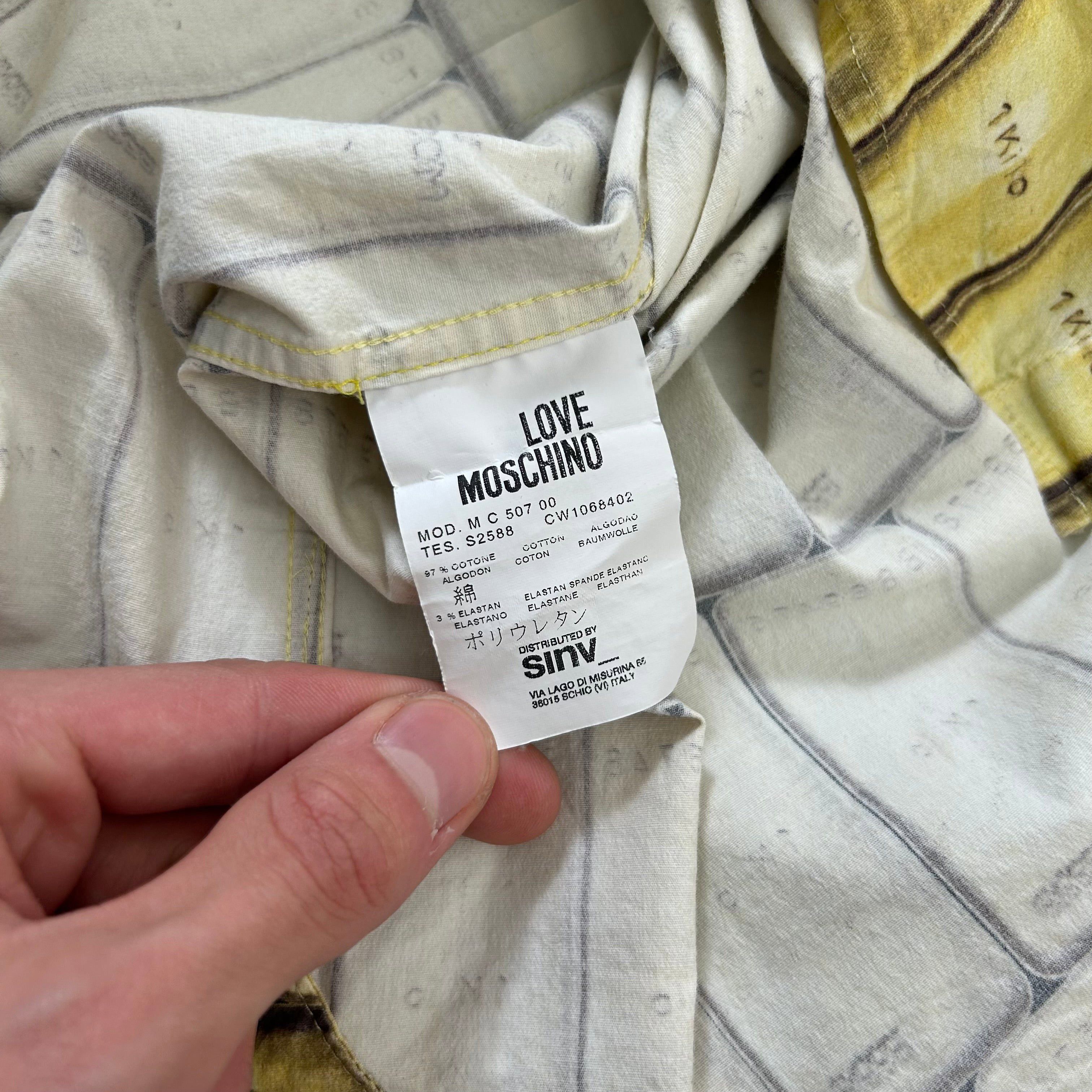 Moschino Love Moschino Gold Ingot Print Button Shirt Size US M / EU 48-50 / 2 - 5 Thumbnail