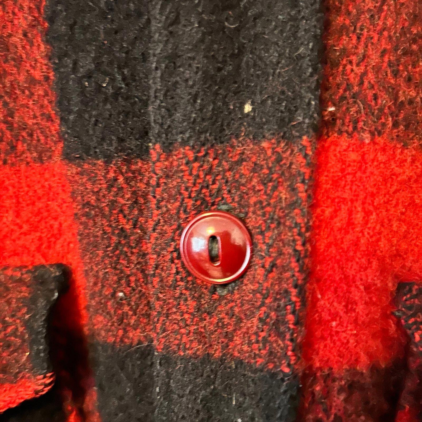 Woolrich Woolen Mills 1940s Woolrich Red Buffalo Plaid Shirt Size US L / EU 52-54 / 3 - 4 Thumbnail