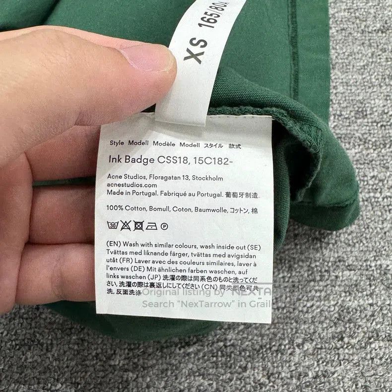 Other Acne Studios 3D logo short-sleeve shirt. Size US XS / EU 42 / 0 - 5 Thumbnail