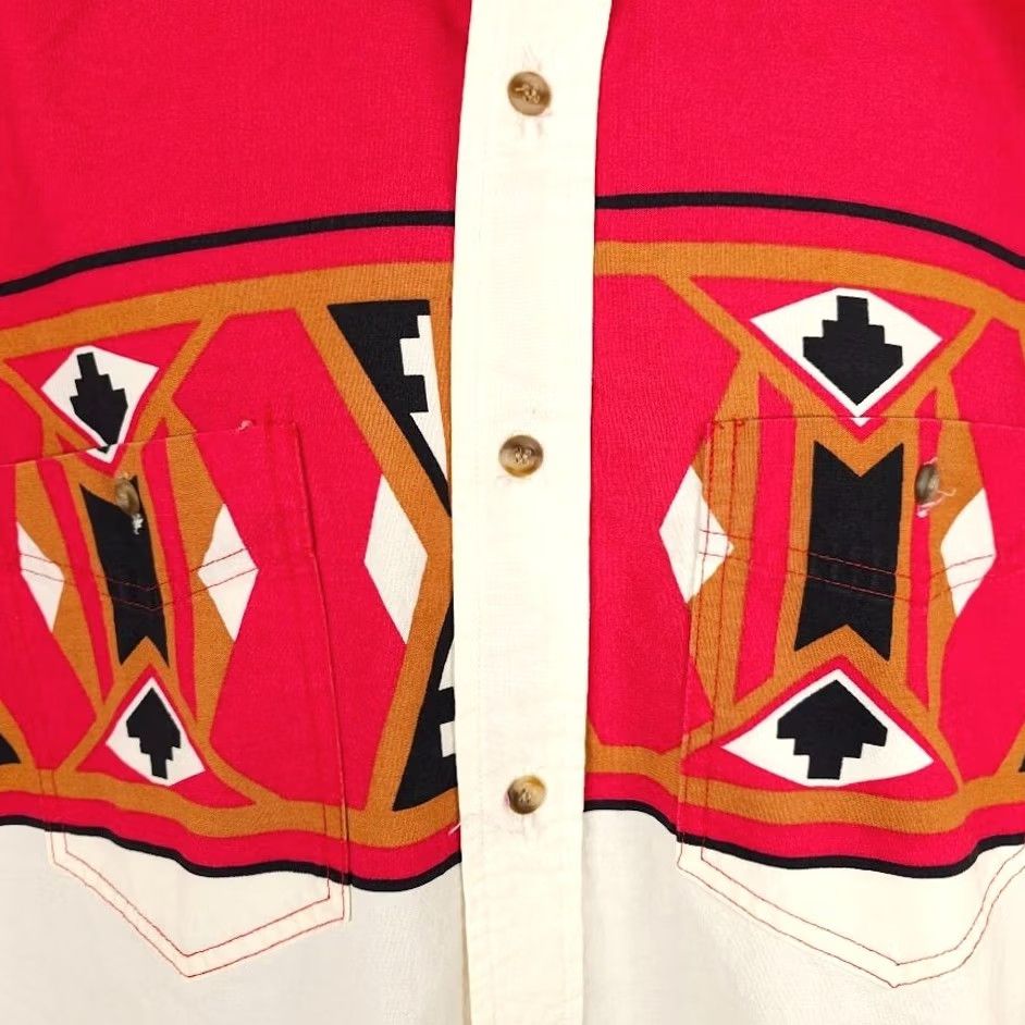 Express VINTAGE Express Rider Western Shirt Mens Medium Red Southwestern Cowboy Shirt Mens Medium Red Southwestern Cowboy Mens Mens Size US M / EU 48-50 / 2 - 3 Thumbnail