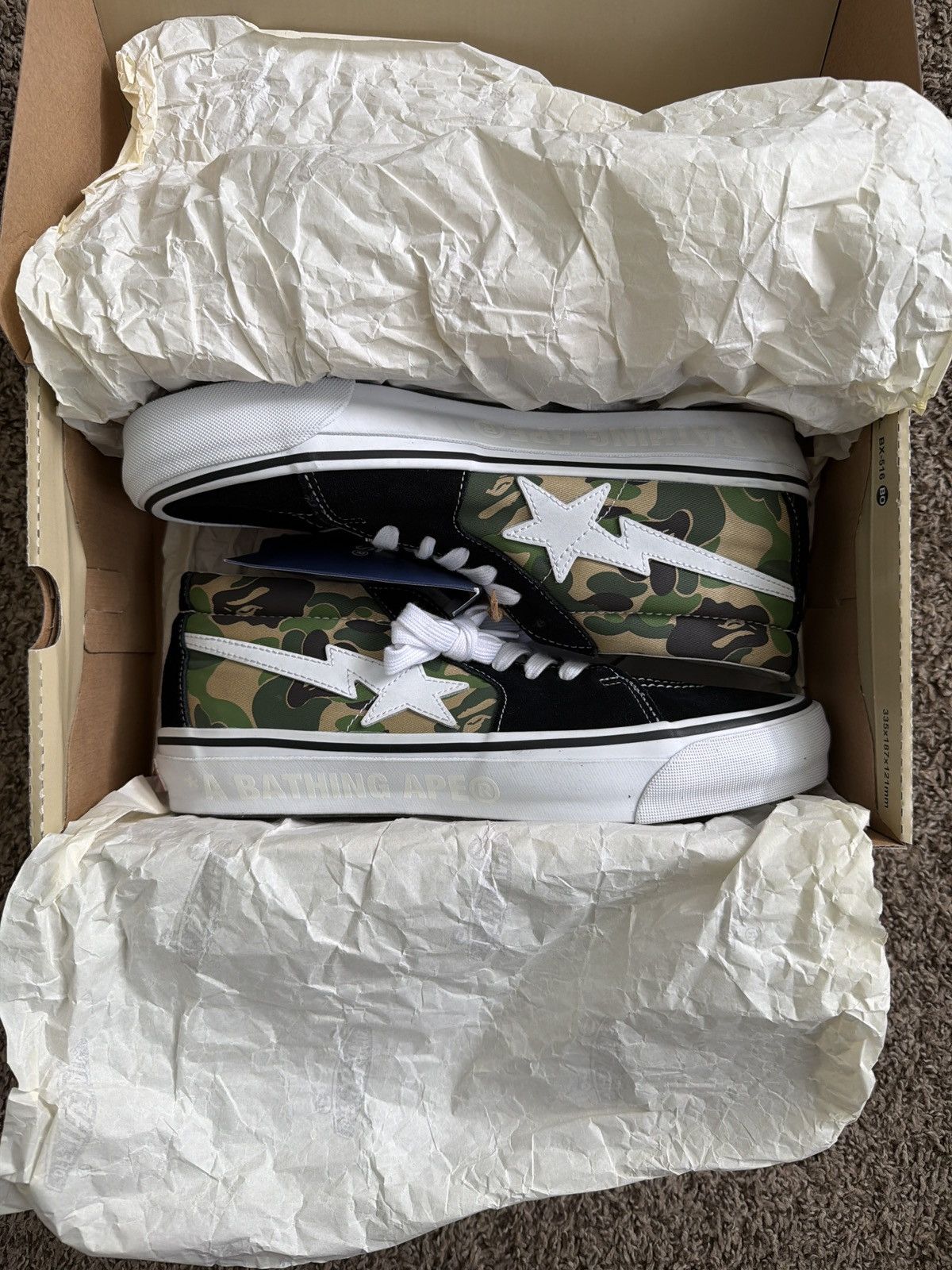 Vans Bape x Vans Size US 10.5 / EU 43-44 - 1 Thumbnail