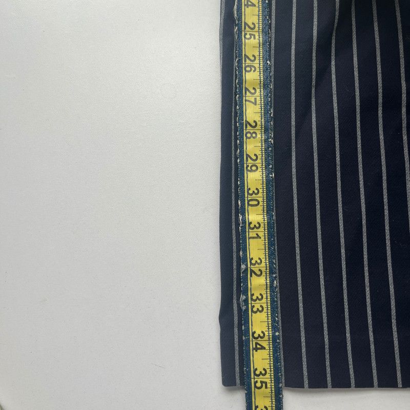 Ann Taylor Ann Taylor 'Devin Fit' Women's Navy Pinstripe Pants Size 2 Size 25" / US 0 / IT 36 - 5 Thumbnail