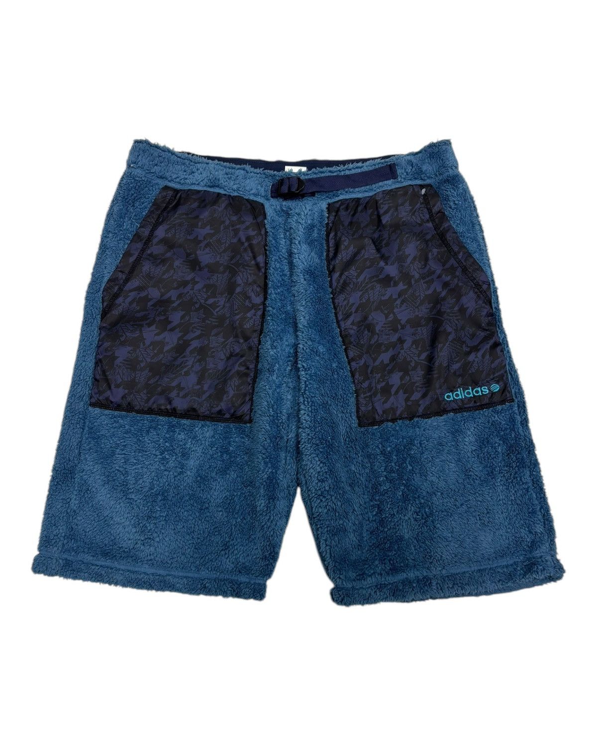 Adidas × Japanese Brand Vintage Adidas NEO Fleece Comfy Short Pants Size US 34 / EU 50 - 5 Thumbnail