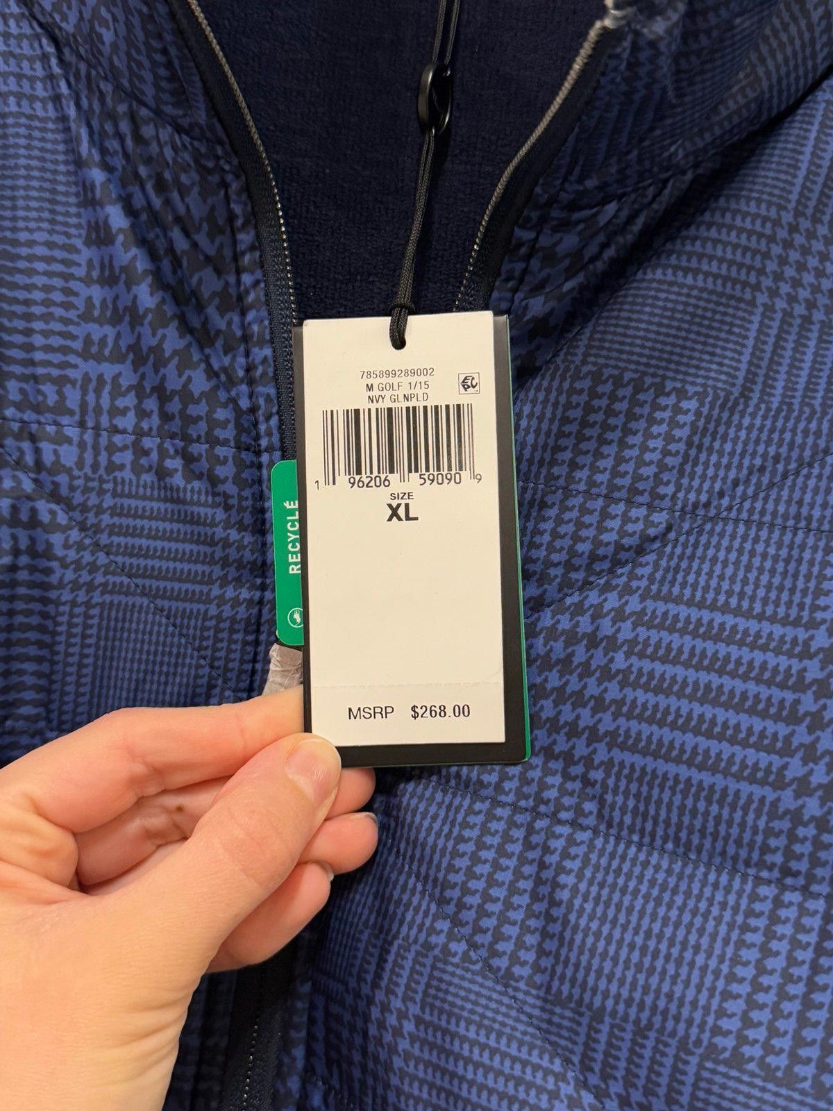 RLX Ralph Lauren RLX Ralph Lauren Mens Golf Jacket Full Zip Navy Plaid Sz XL Size US XL / EU 56 / 4 - 6 Thumbnail