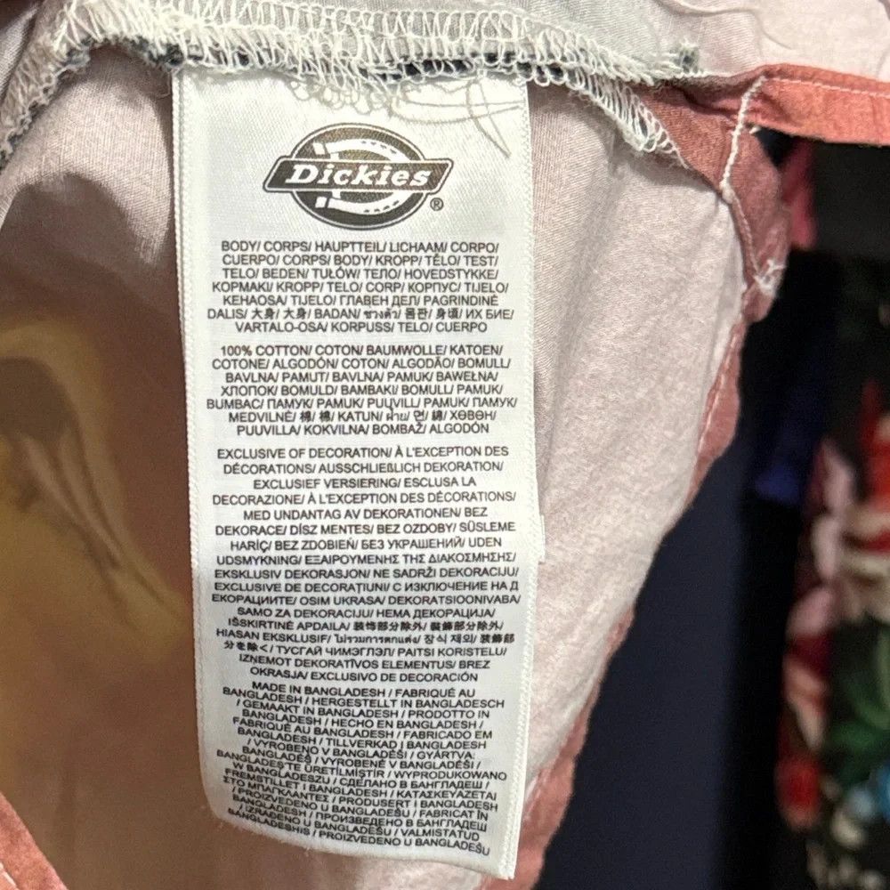Dickies Dickie’s Running Wild Horse Print Short Sleeve Button Up Size US XL / EU 56 / 4 - 5 Thumbnail