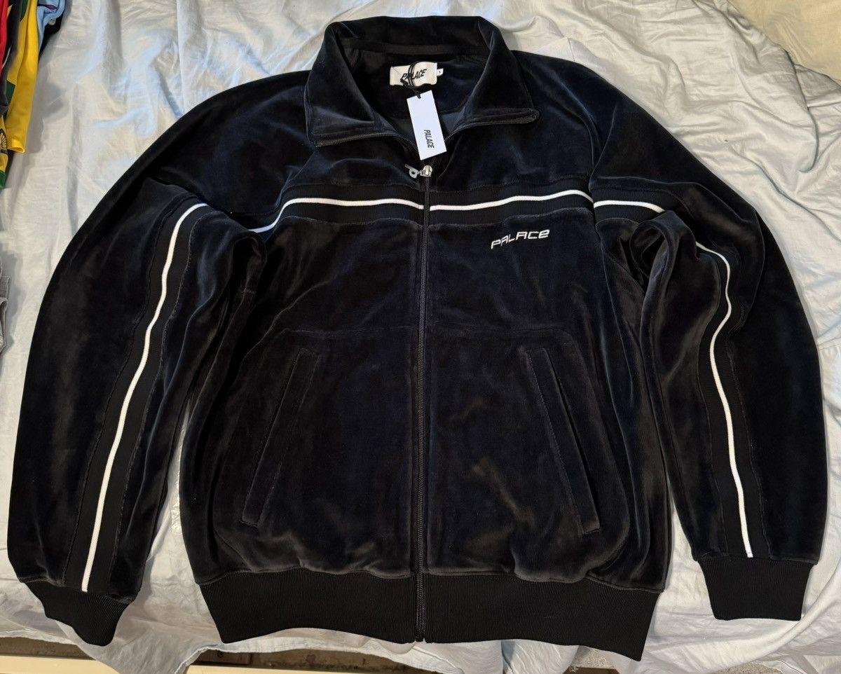 image of Palace Black Zip Up, Men's (Size Small)