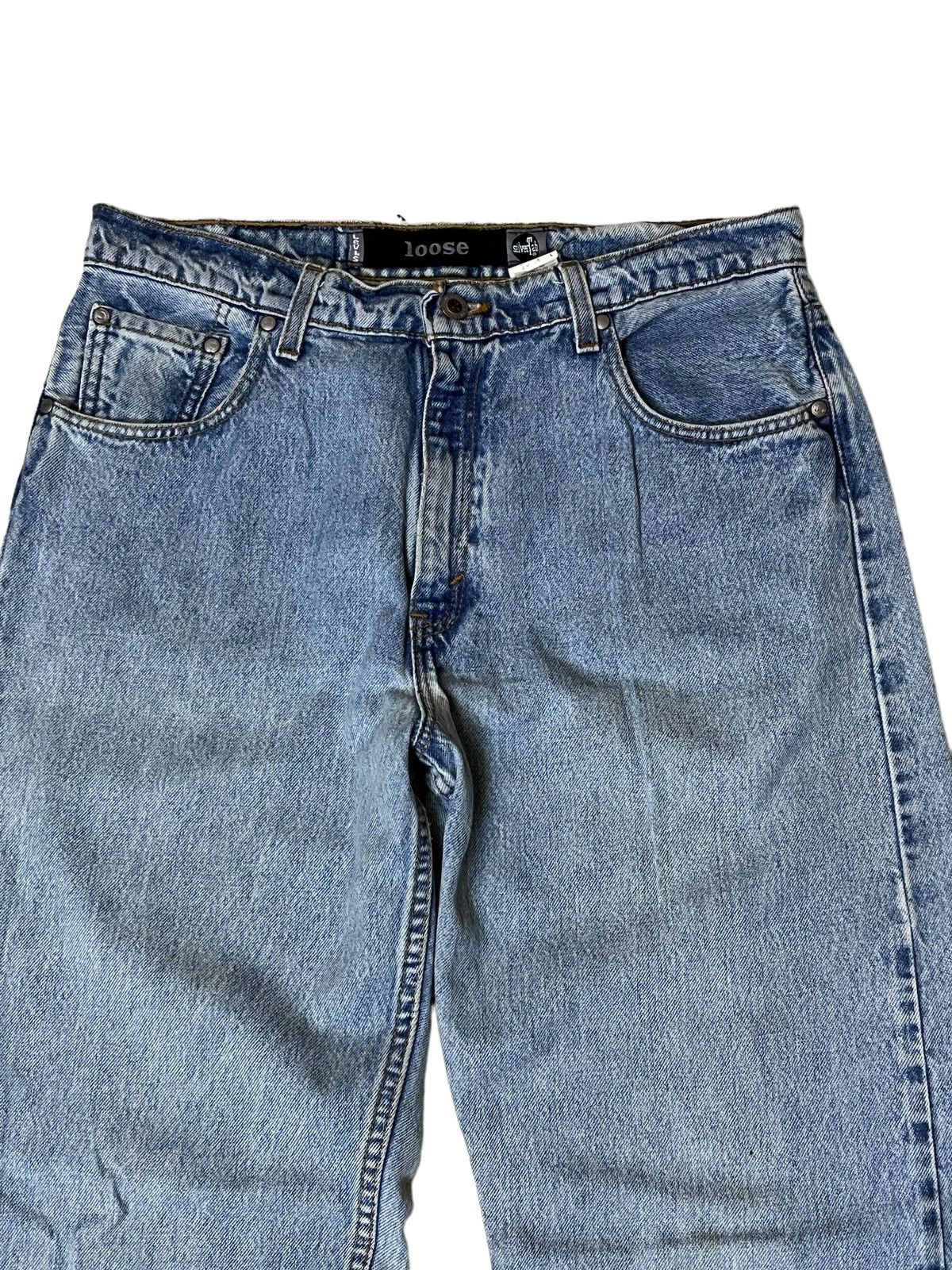 Levi's ICONIC🔥VINTAGE 90s LEVI’S SILVERTAB LOOSE FIT JEANS Size US 36 / EU 52 - 3 Thumbnail