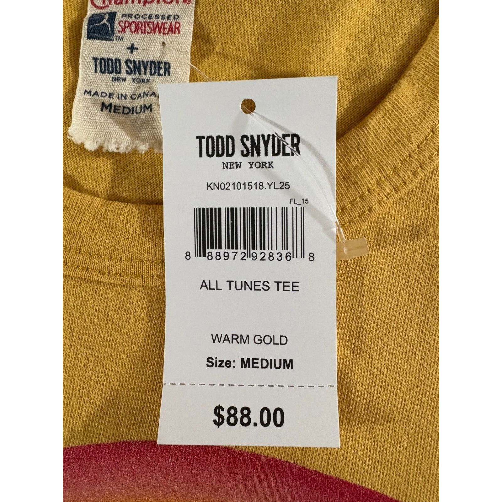 Todd Snyder Todd Snyder X Champion Looney Tunes Gang Tee T-Shirt size M Size US M / EU 48-50 / 2 - 3 Thumbnail