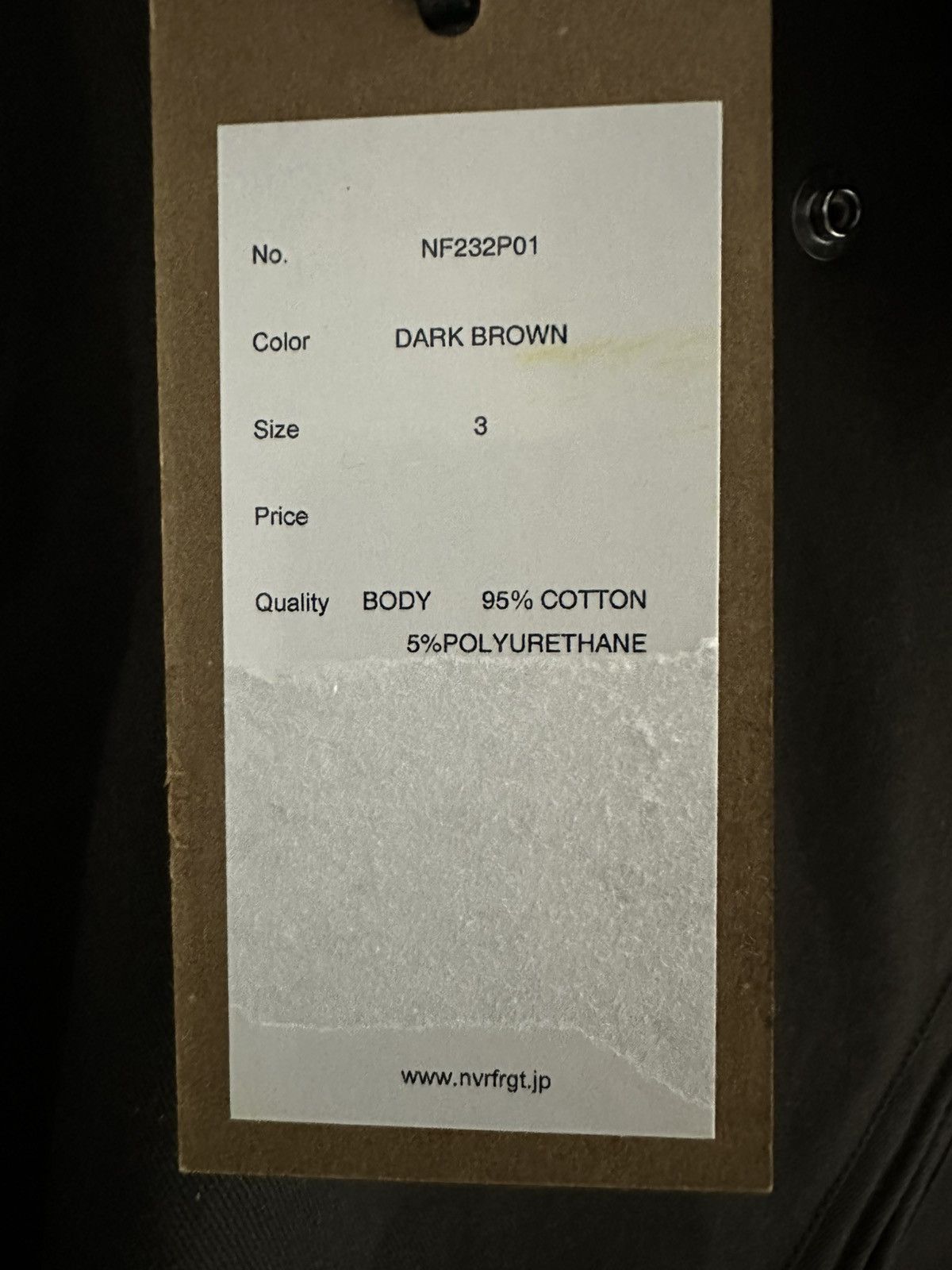 Other Nvrfrgt 3D cut brown cargo pants Size US 33 - 4 Thumbnail