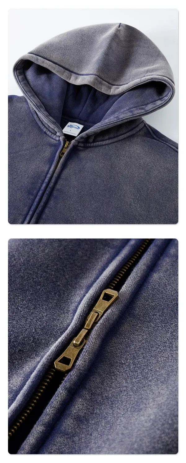 VIBE #30 Fleece Zipper Hoodie Size US L / EU 52-54 / 3 - 8 Thumbnail