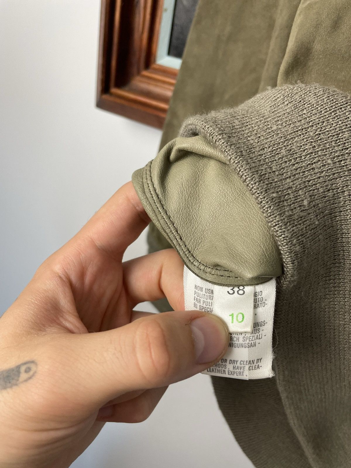 Leather Rare Bogner Leather Suede Crewneck Brown Streeetwear Hype Size M / US 6-8 / IT 42-44 - 4 Thumbnail