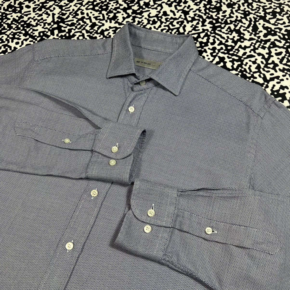 Etro Vintage Y2K Etro Luxury Retro Casual Abstract Style Shirt Size US L / EU 52-54 / 3 - 7 Thumbnail