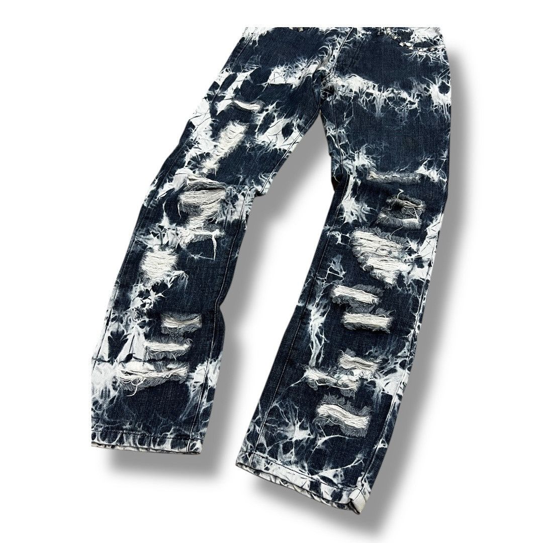Designer × Japanese Brand BERNINGS SHO DISTRESSED DENIM JAPANESEN BRAND DENIM Size US 30 / EU 46 - 11 Thumbnail