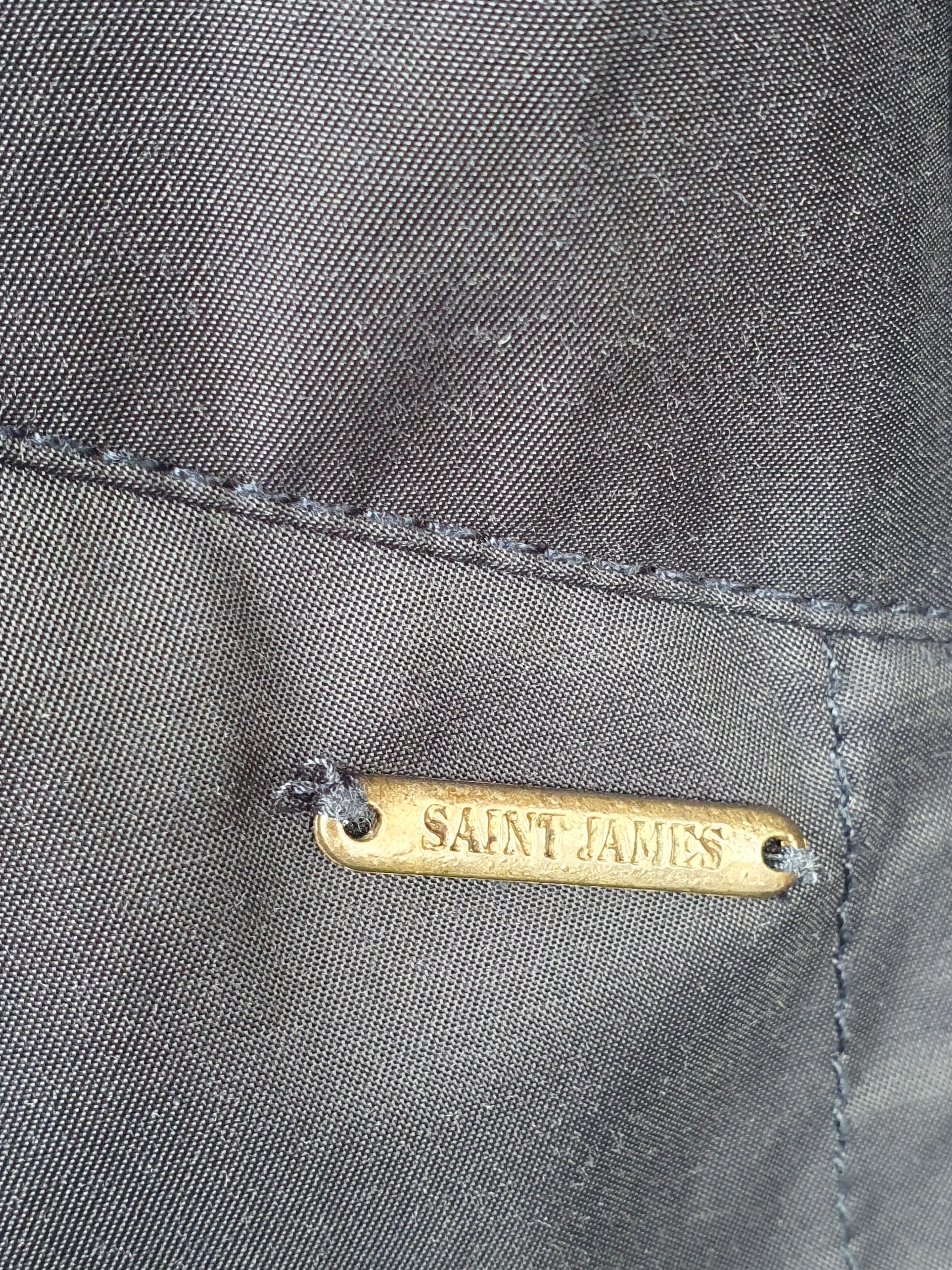 Saint James Saint James Double-Breasted Unisex Trench Coat sz L? Size US L / EU 52-54 / 3 - 6 Thumbnail