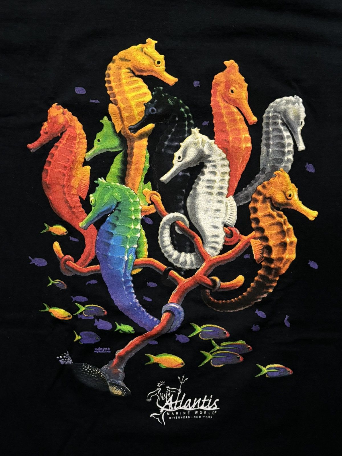 Vintage Vintage Atlantis seahorse puff print Medium Size US M / EU 48-50 / 2 - 2 Thumbnail