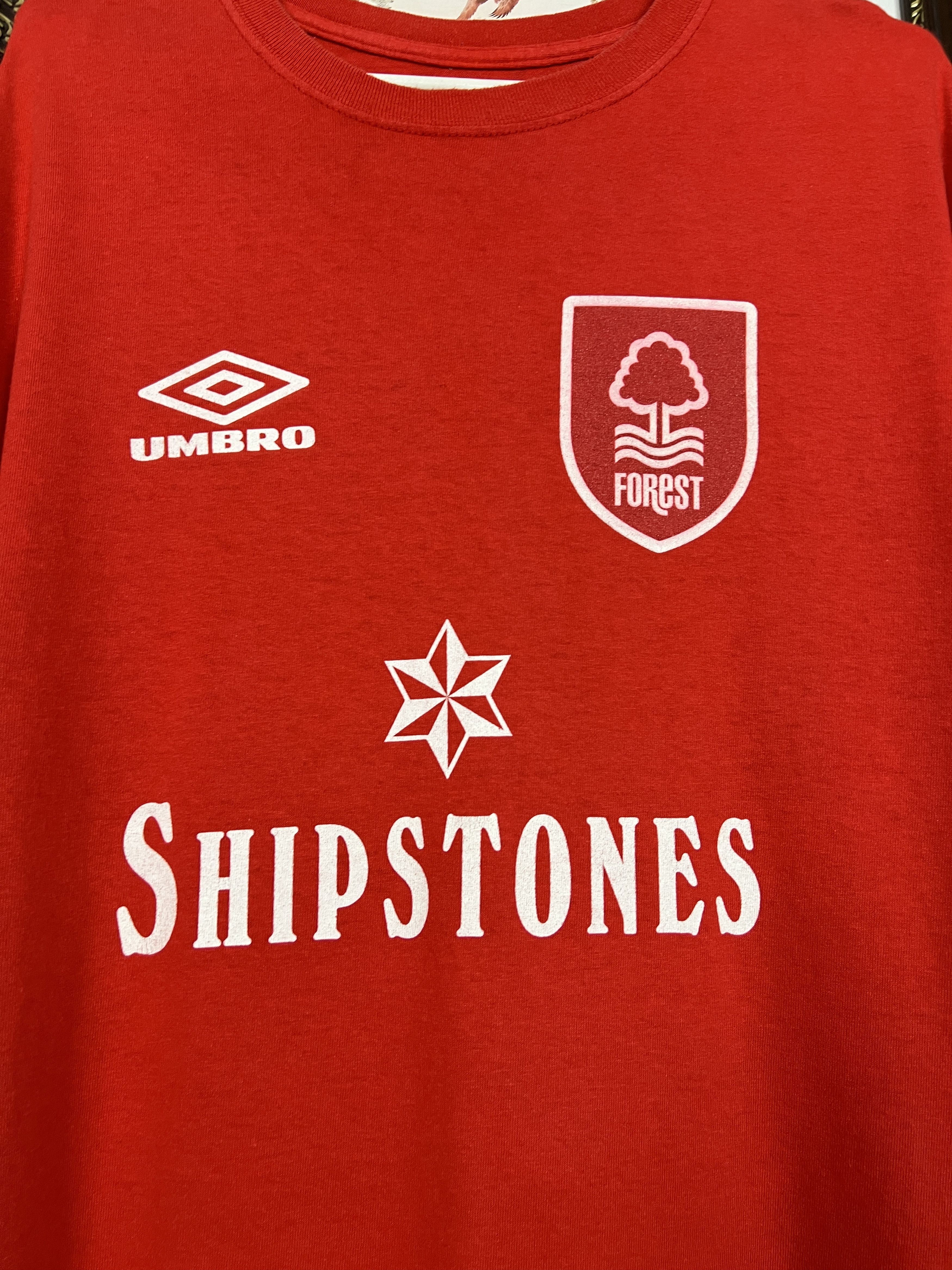 Umbro Vintage Umbro Nottingham Forest Football Train Shirt Tee Size US XL / EU 56 / 4 - 5 Thumbnail