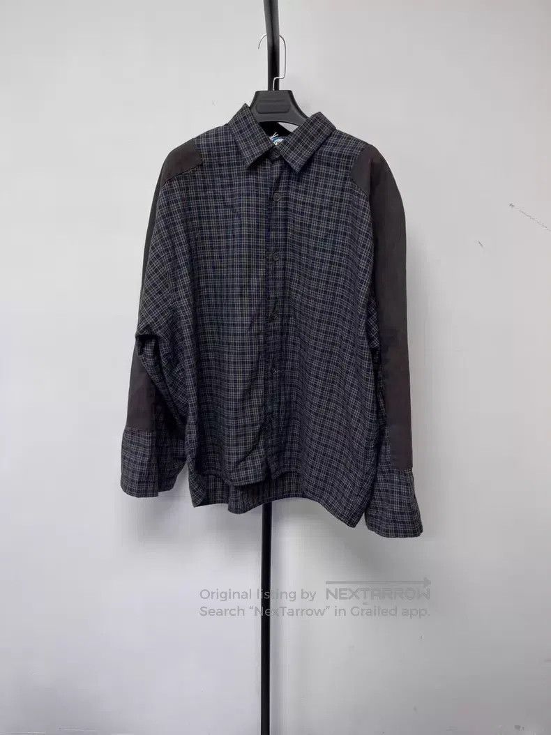 Acne Studios Acne Studios Flannel Patchwork Design Plaid Single Breaste Size US S / EU 44-46 / 1 - 1 Thumbnail