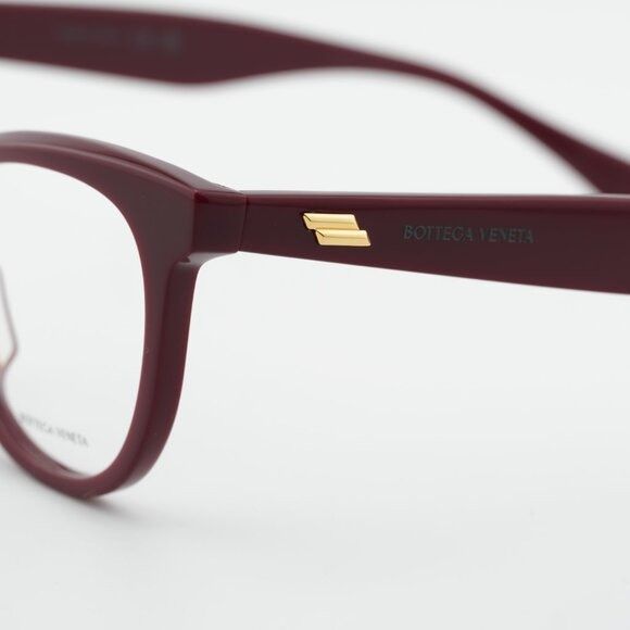 Bottega Veneta Bottega Veneta BV1064O 004 Eyeglasses Burgundy 52mm Cat Eye Size ONE SIZE - 6 Thumbnail
