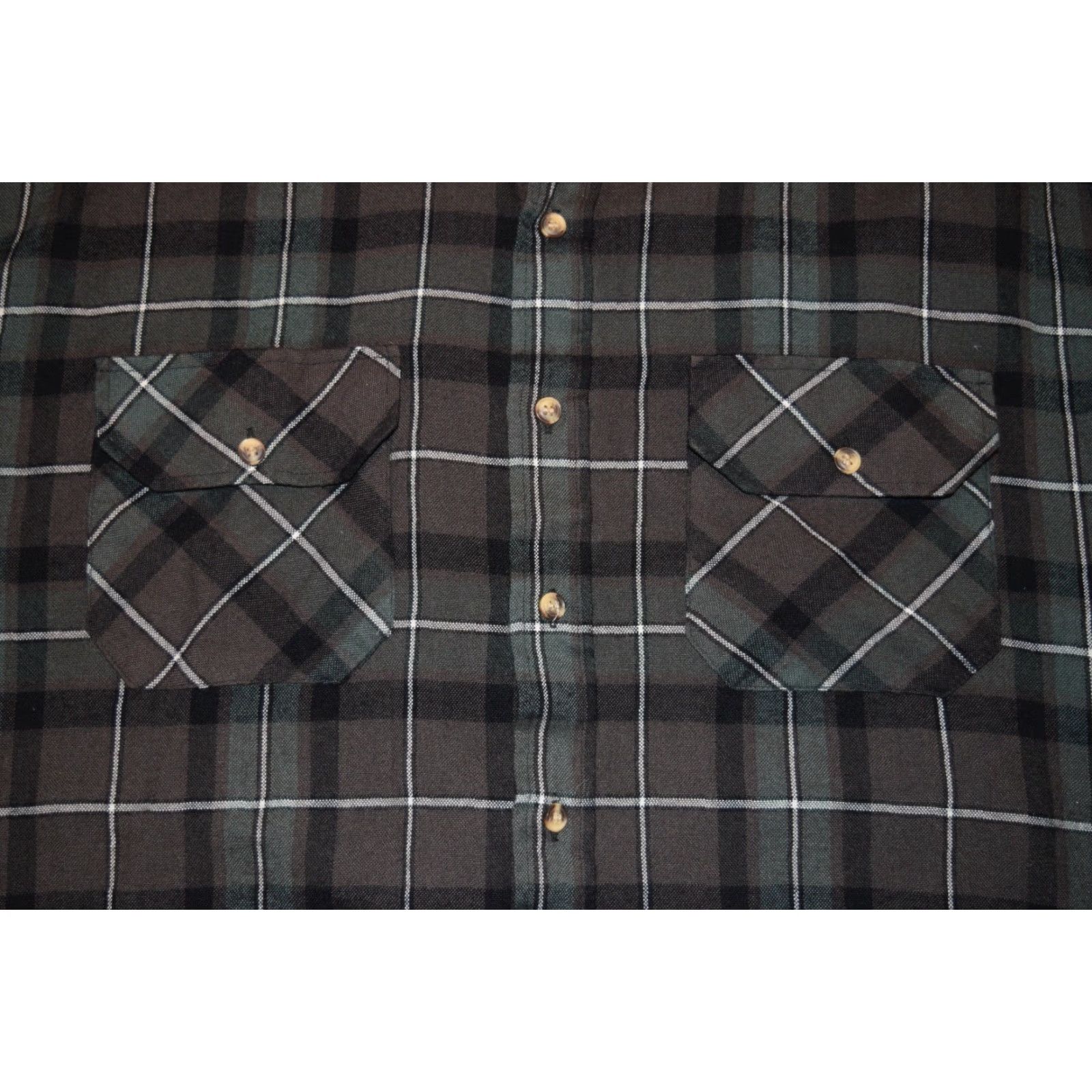 Vintage VINTAGE Northwest Blue Acrylic Shirt Mens M Long Sleeve Green Plaid Button-Up Casual Size US M / EU 48-50 / 2 - 4 Thumbnail