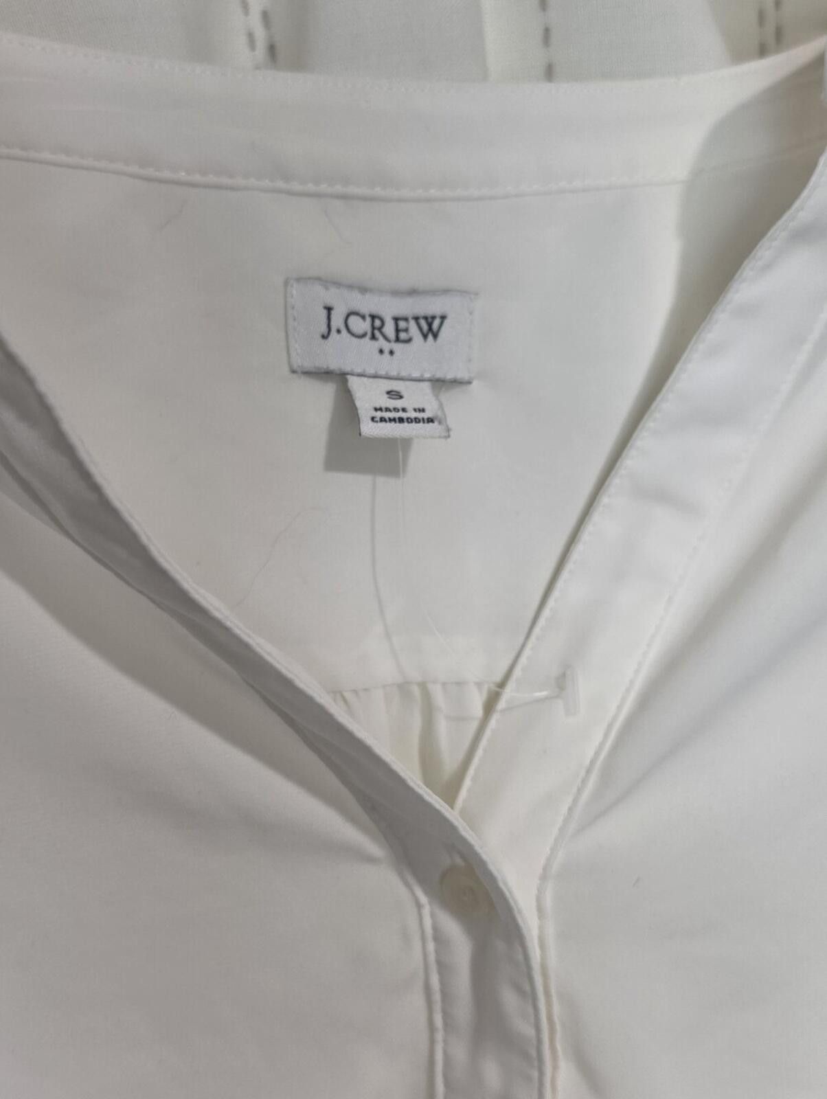 J.Crew J Crew Popover placket blouse- S Size S / US 4 / IT 40 - 3 Thumbnail