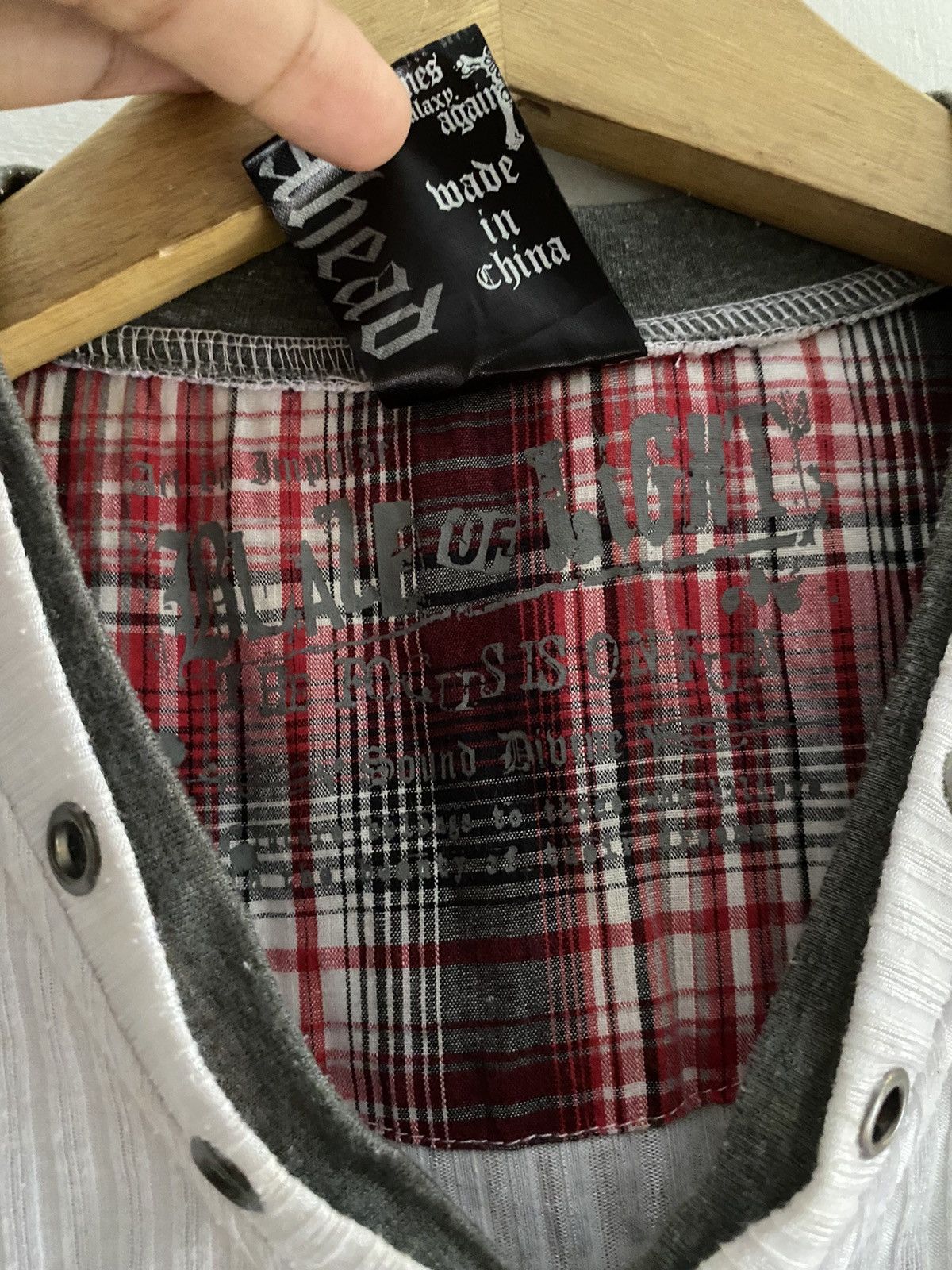 If Six Was Nine × Japanese Brand × Le Grande Bleu (L.G.B.) Japanese clash ahead poem double layers ifsixwas9 style Size US L / EU 52-54 / 3 - 6 Thumbnail