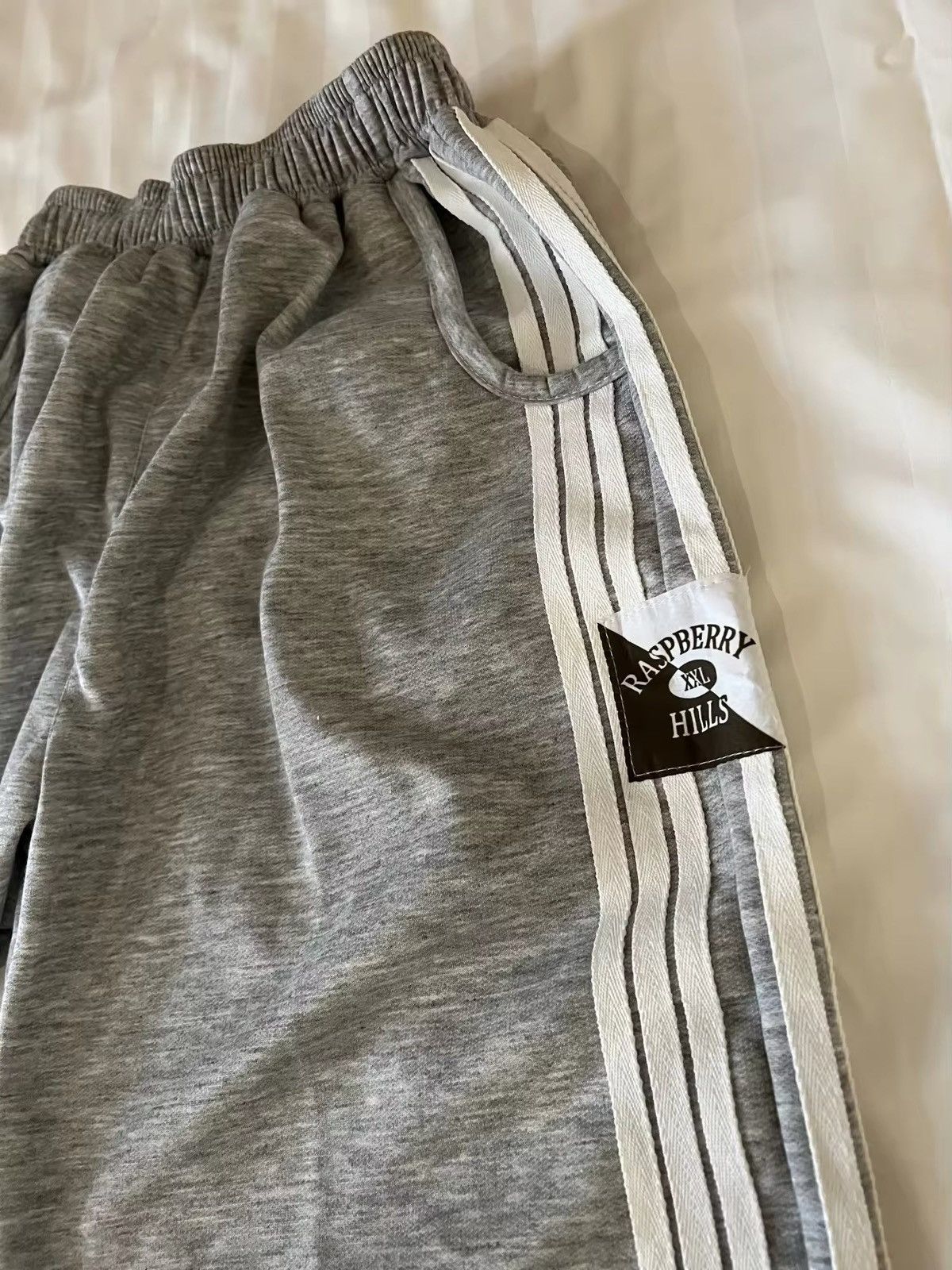 Japanese Brand × Vintage Retro Style Stripe Baggy Casual Pants Elastic Waist Size US 31 - 4 Thumbnail
