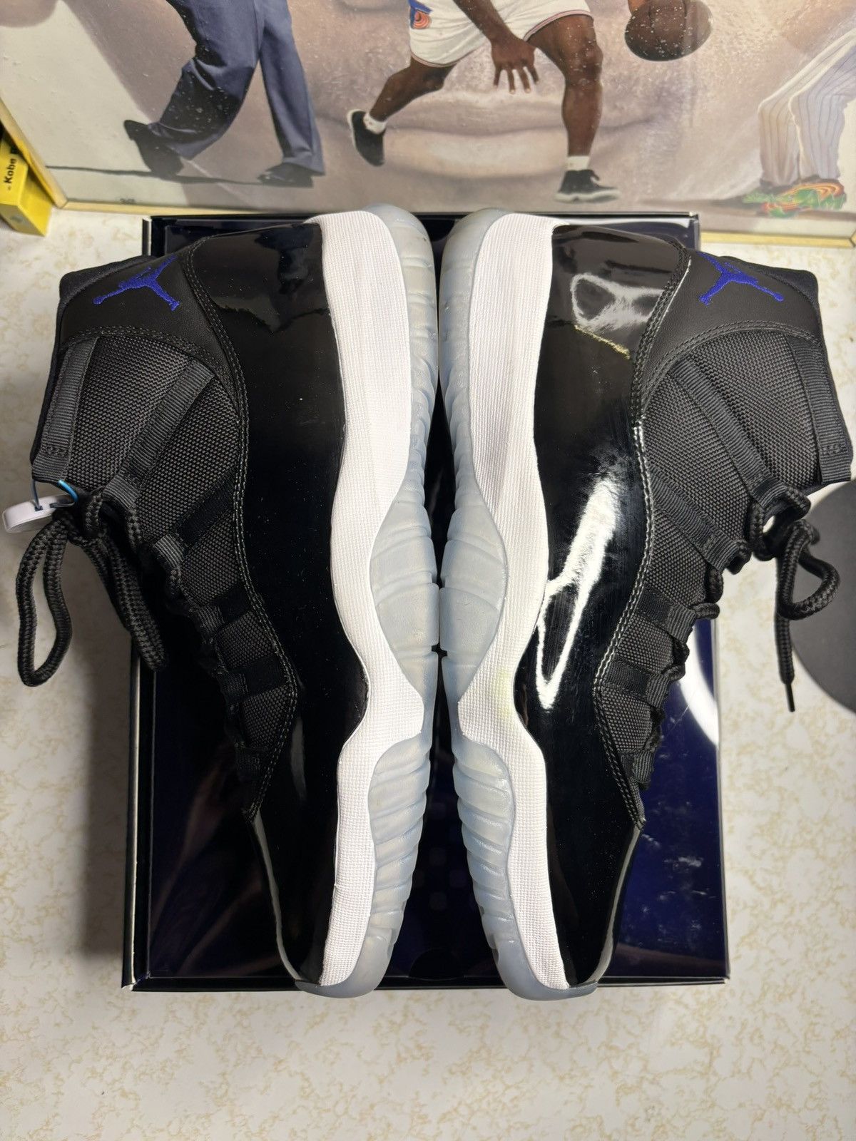 Jordan Brand Air Jordan 11 Retro 2016 Space Jam 2016 Size US 12.5 / EU 45-46 - 4 Thumbnail