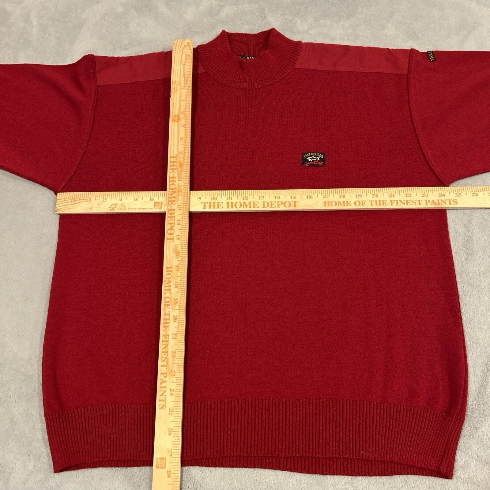 Paul & Shark Paul & Shark Yachting Wool Sweater Men Large Patches Rugby Size US L / EU 52-54 / 3 - 12 Thumbnail