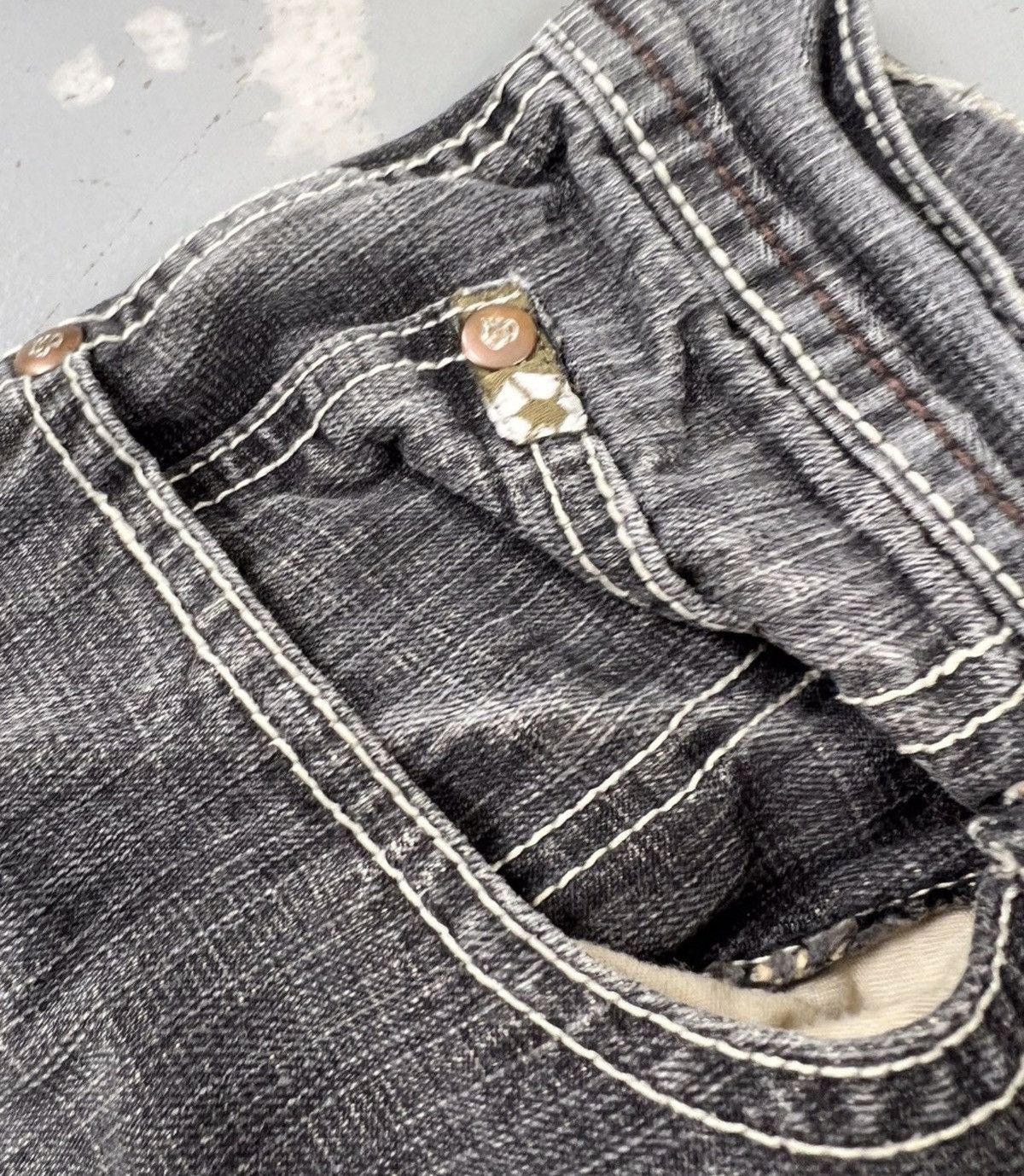 Southpole Vintage south pole brown tab denim Size US 30 / EU 46 - 4 Thumbnail