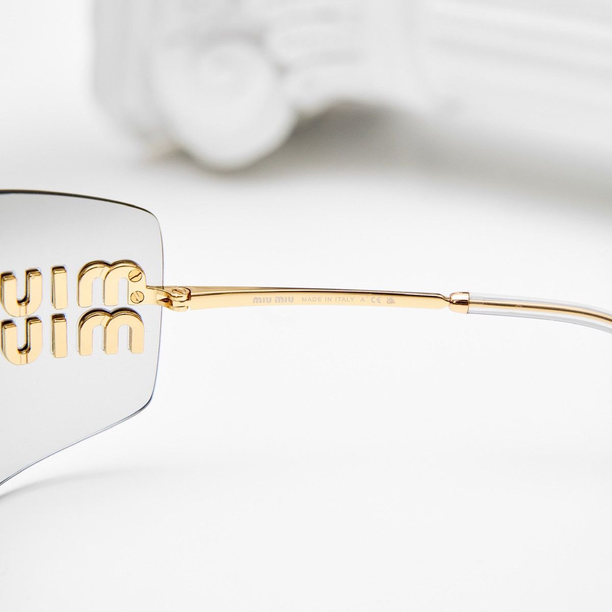 Miu Miu MIU MIU 0MU 54YS 5AK30B SUNGLASSES Size ONE SIZE - 4 Thumbnail