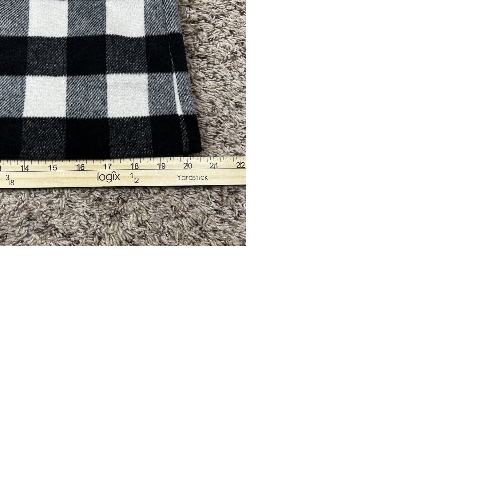 Ann Taylor Ann Taylor Loft Skirt Womens 4 Black White Plaid Lined Slit Pockets A-Line Short Dress Formal Casual Workwear Professional Women Size 27" / US 4 / IT 40 - 9 Thumbnail