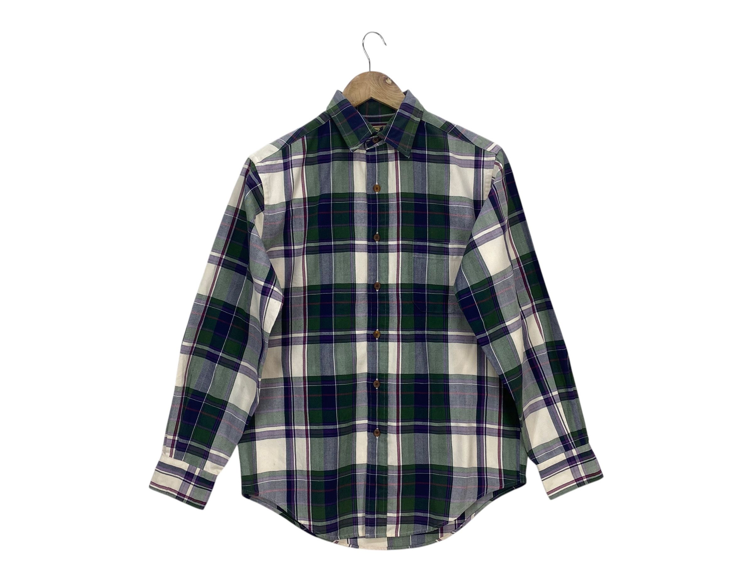 L.L. Bean L Bean Checkered Shirt Size US S / EU 44-46 / 1 - 1 Thumbnail