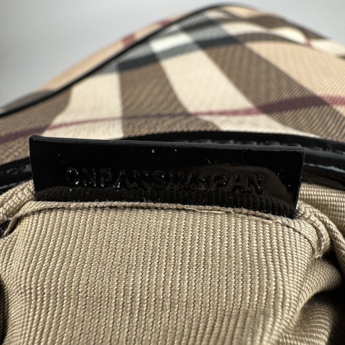 Burberry BURBERRY NOVA CHECK COATED CANVAS BARTON HOBO BAG BEIGE Size ONE SIZE - 5 Thumbnail